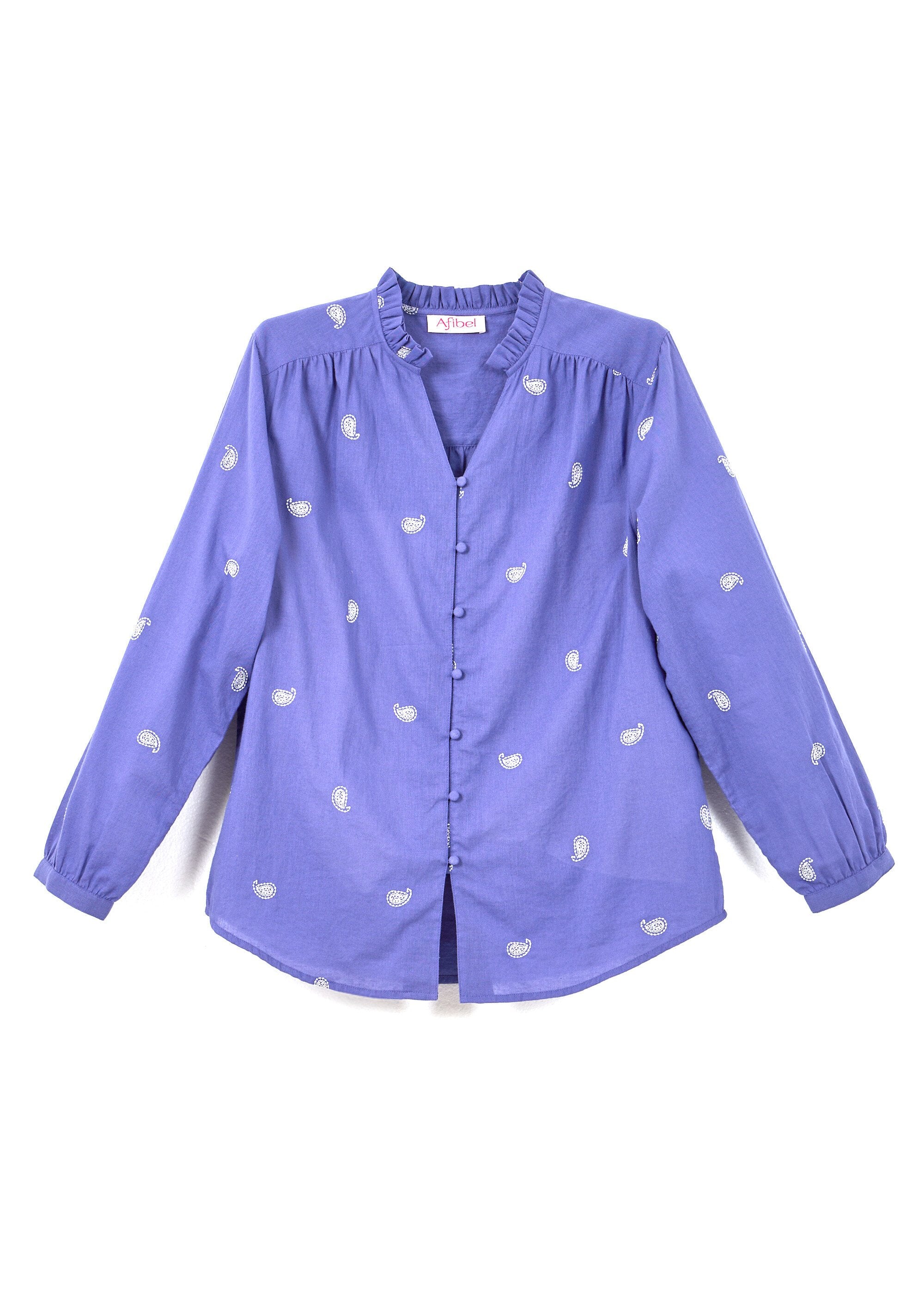 Tunique_col_volanté_gaze_de_coton_brodée_Bleu_et_blanc_AP1_slim