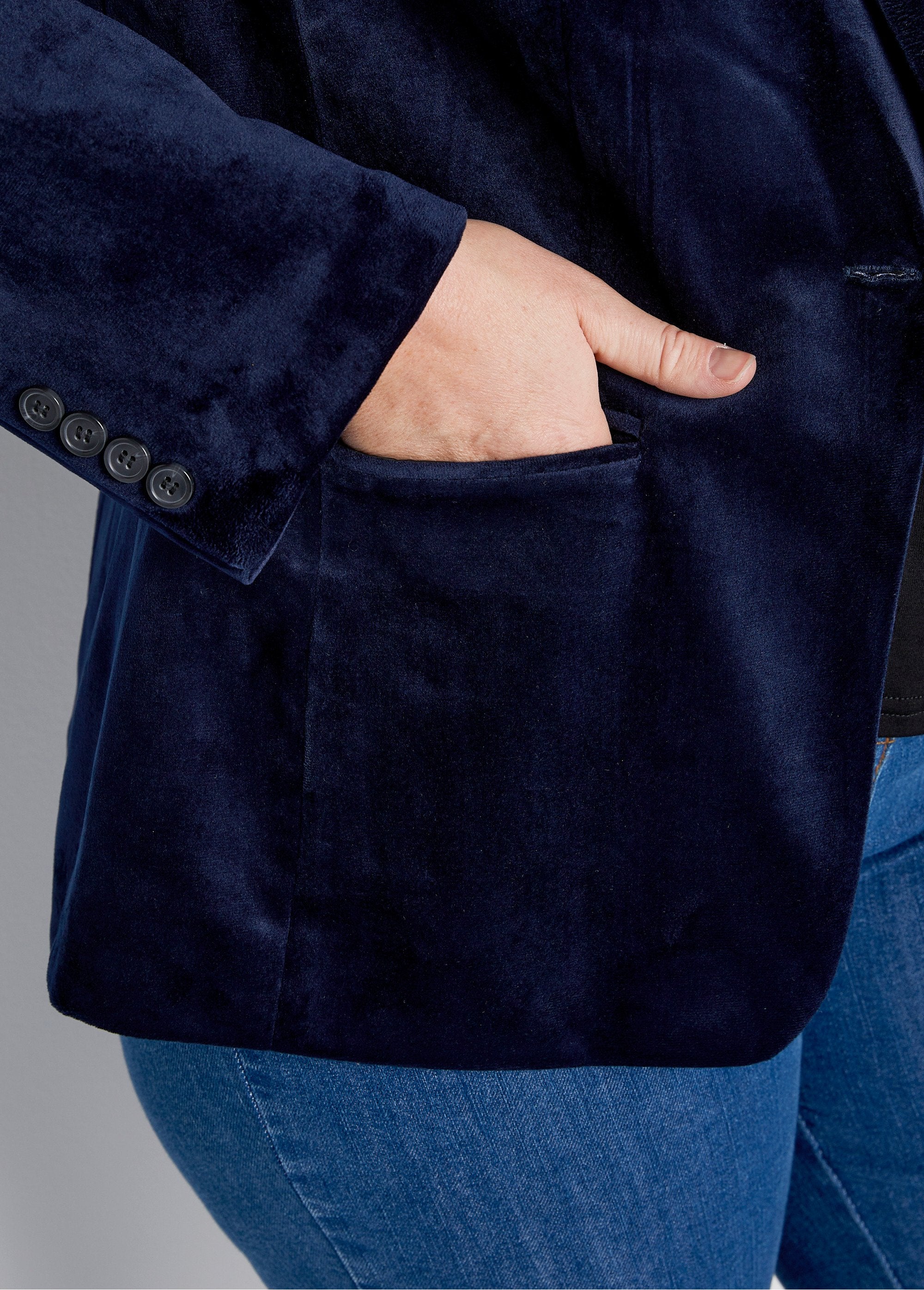 Veste_blazer_droite_velours_uni_col_tailleur_Marine_DE2_curvy