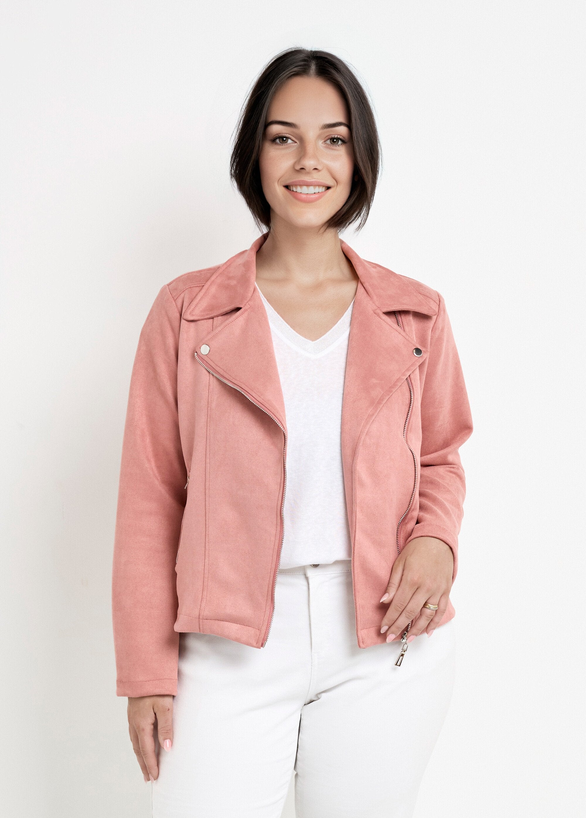 Suedette_bikerjack_met_rits_Rose_poudre_FA1_curvy