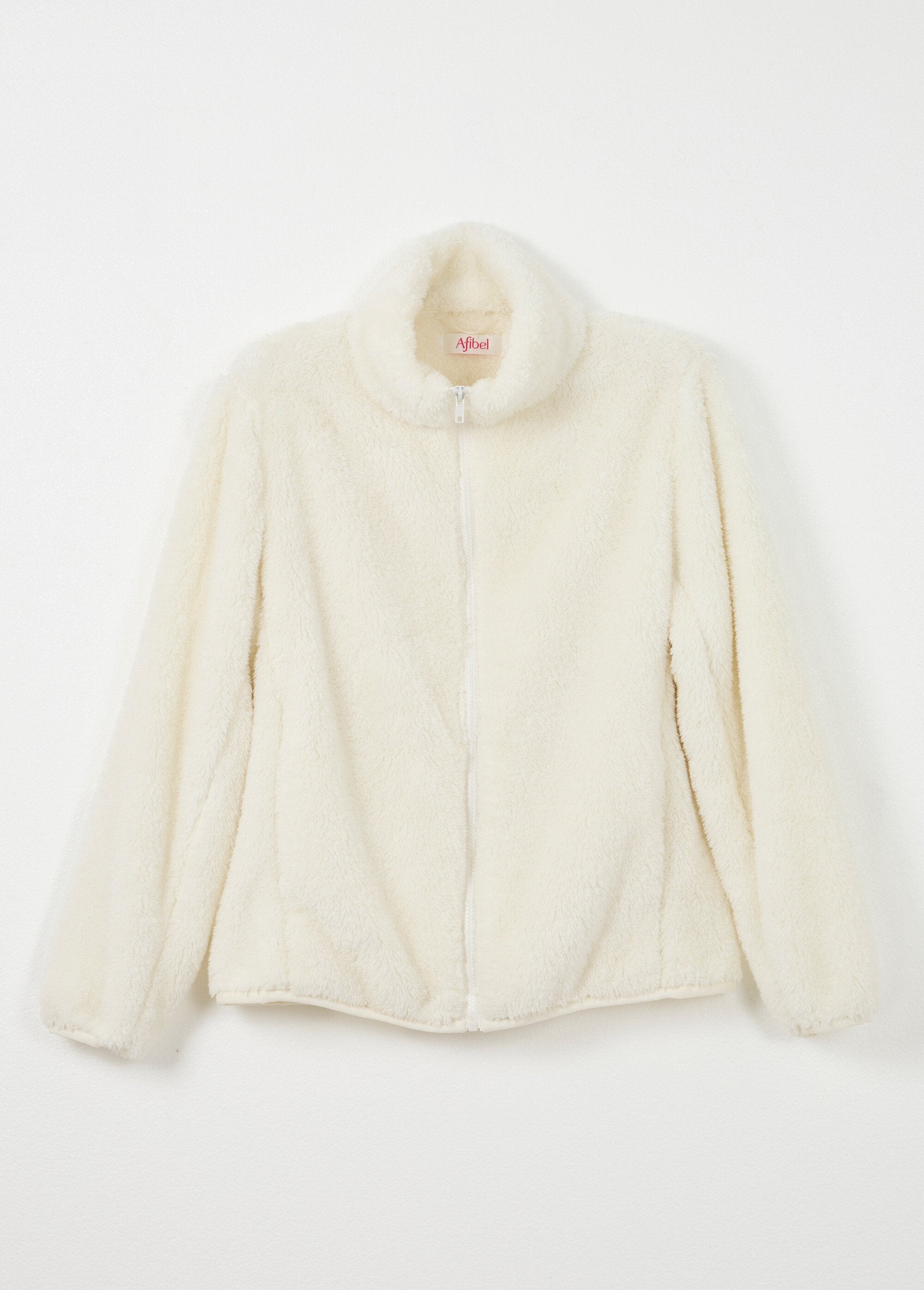 Veste_fausse_fourrure_col_montant_manches_longues_Ecru_AP1_slim