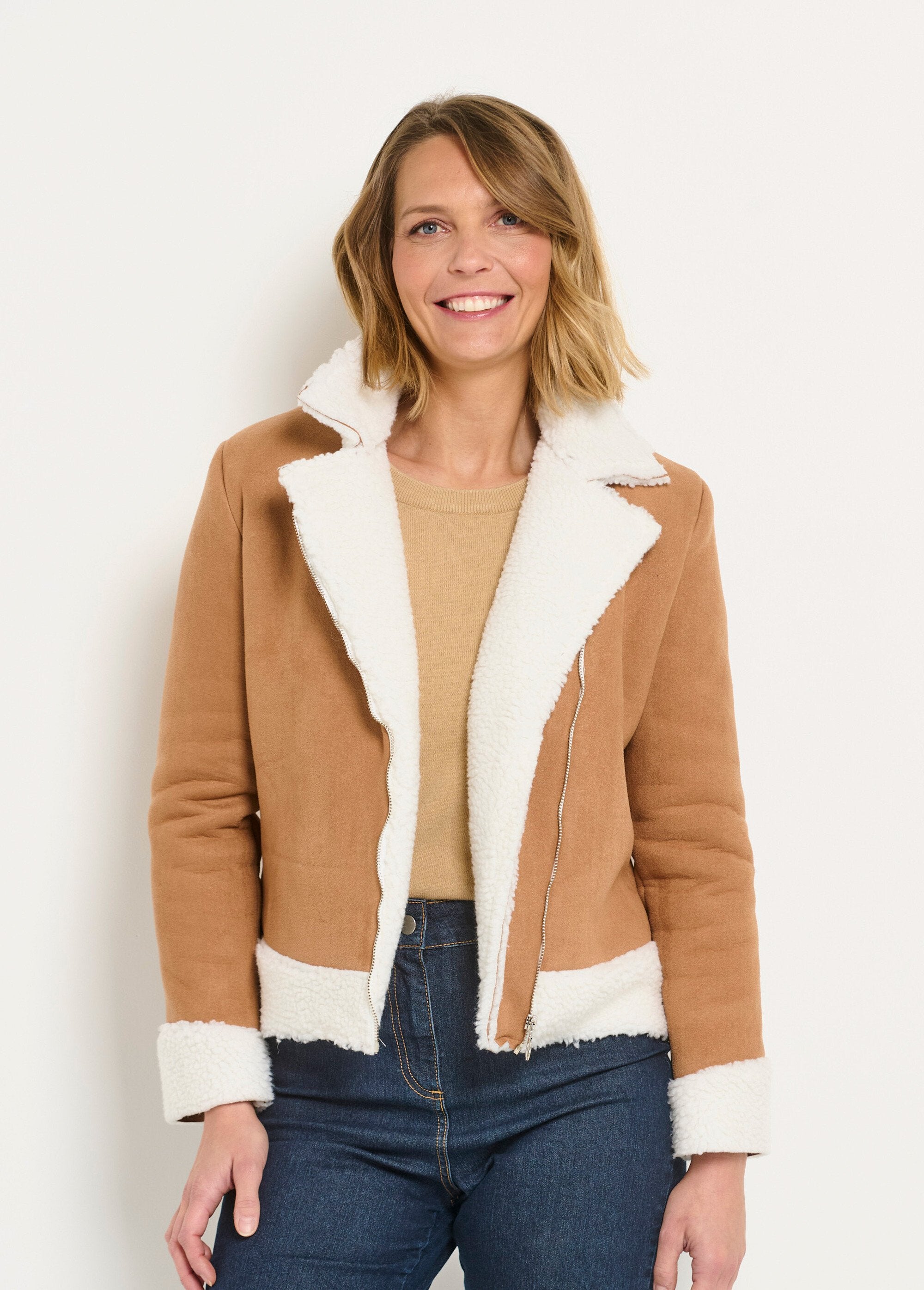 Aviatorjack_in_omgekeerde_stijl_met_ritssluiting_Marron_FA2_slim