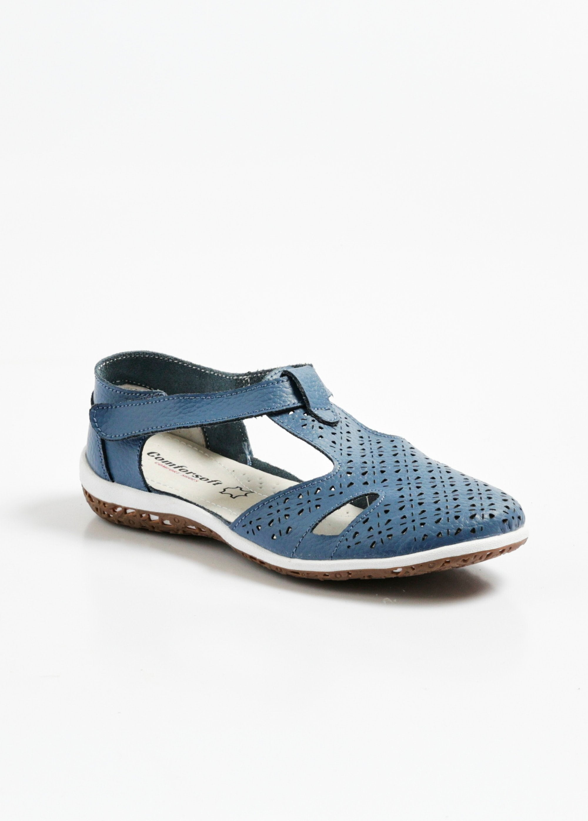 Comfortabele_opengewerkte_leren_ballerina's_met_klittenbandsluiting_Bleu_FA1_slim