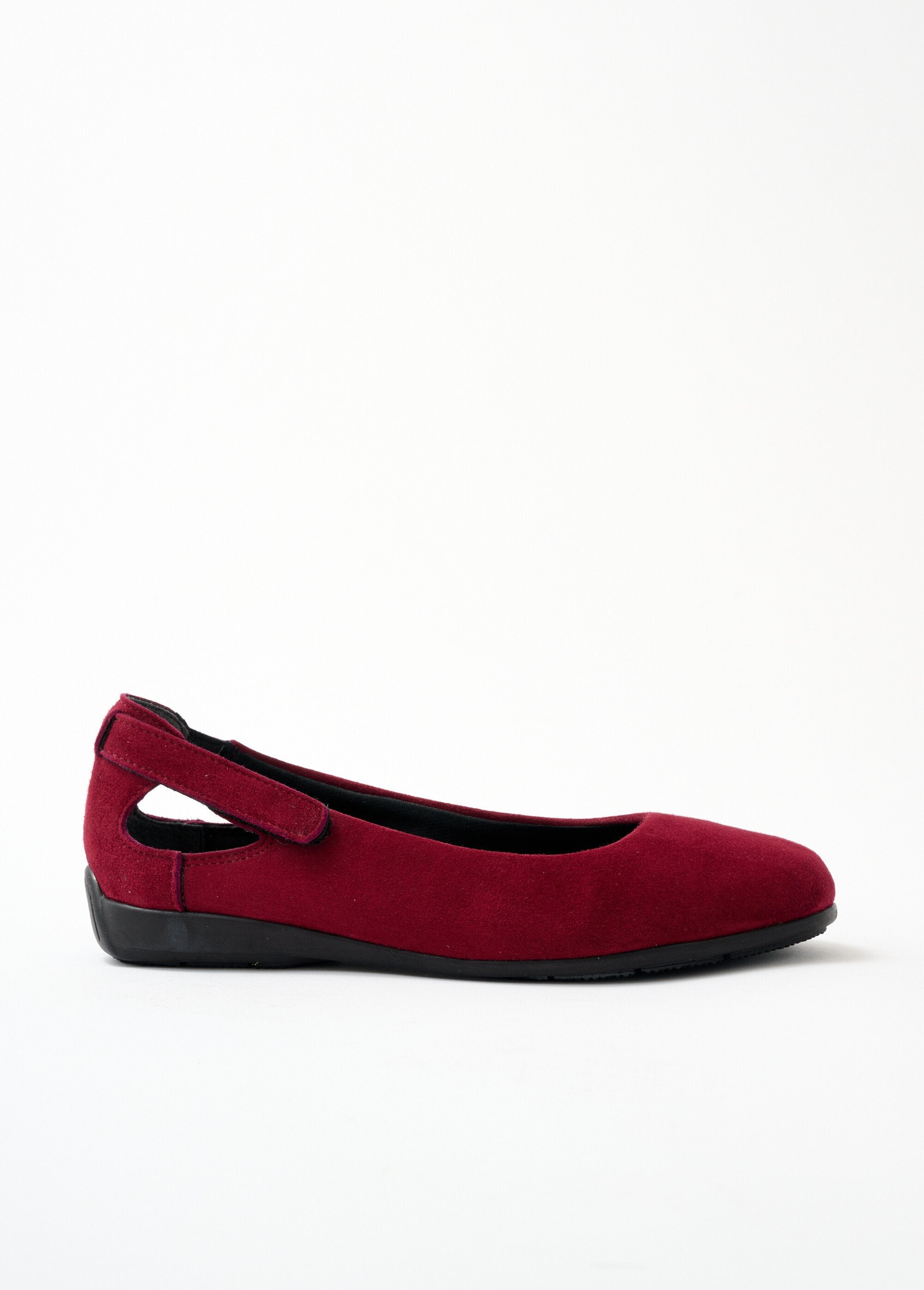 Comfort_wijde_ballerina's_van_suèdeleer_Bordeaux_DR1_slim