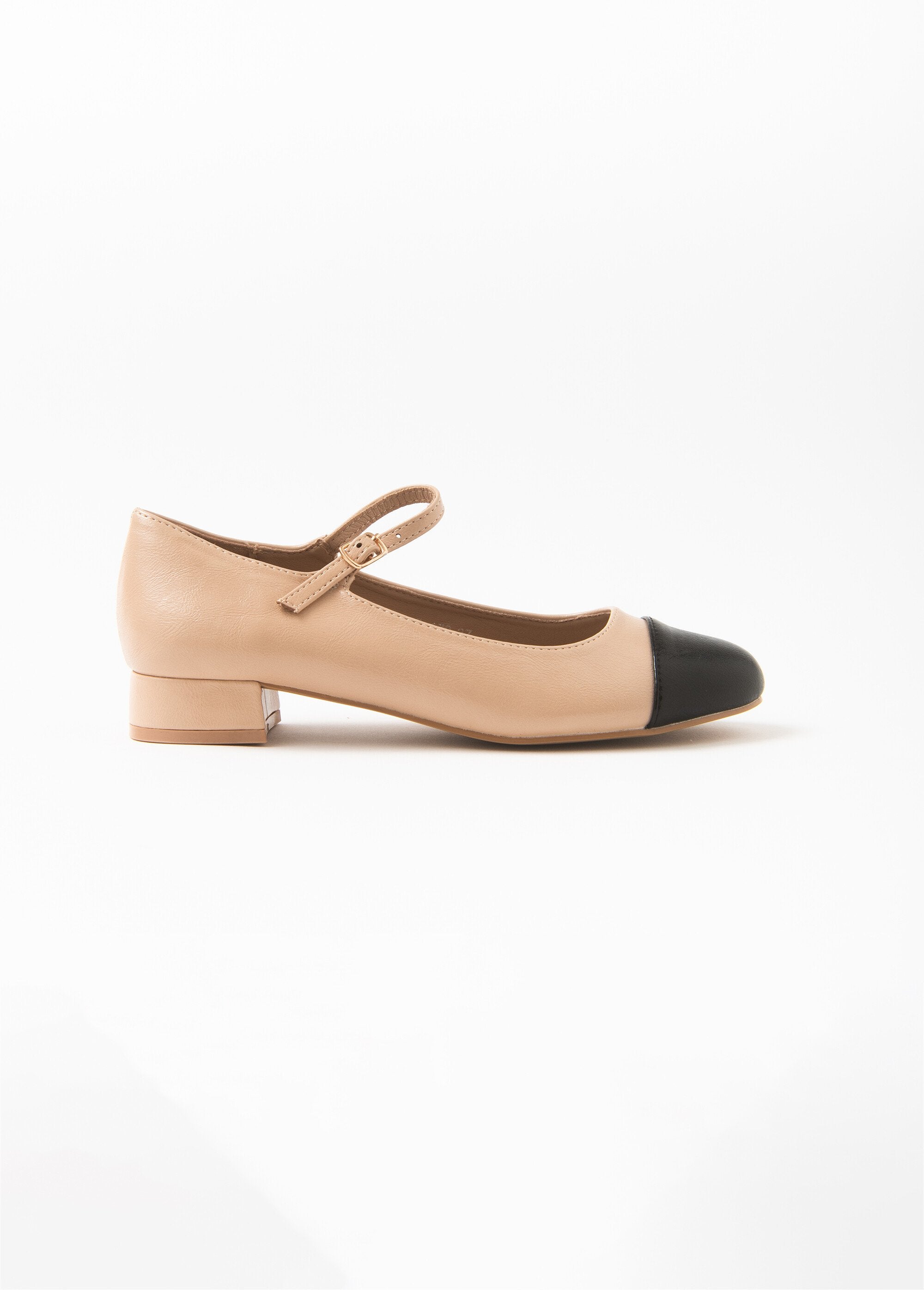 Ballerines_style_babies_bout_contrasté_Nude_et_noir_DR1_slim