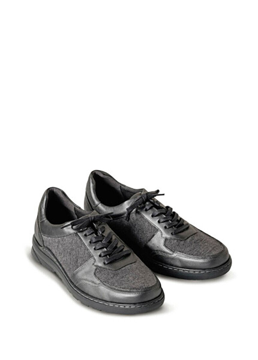 Sportschoenen_van_leer_en_textiel_Gris_FA1_slim