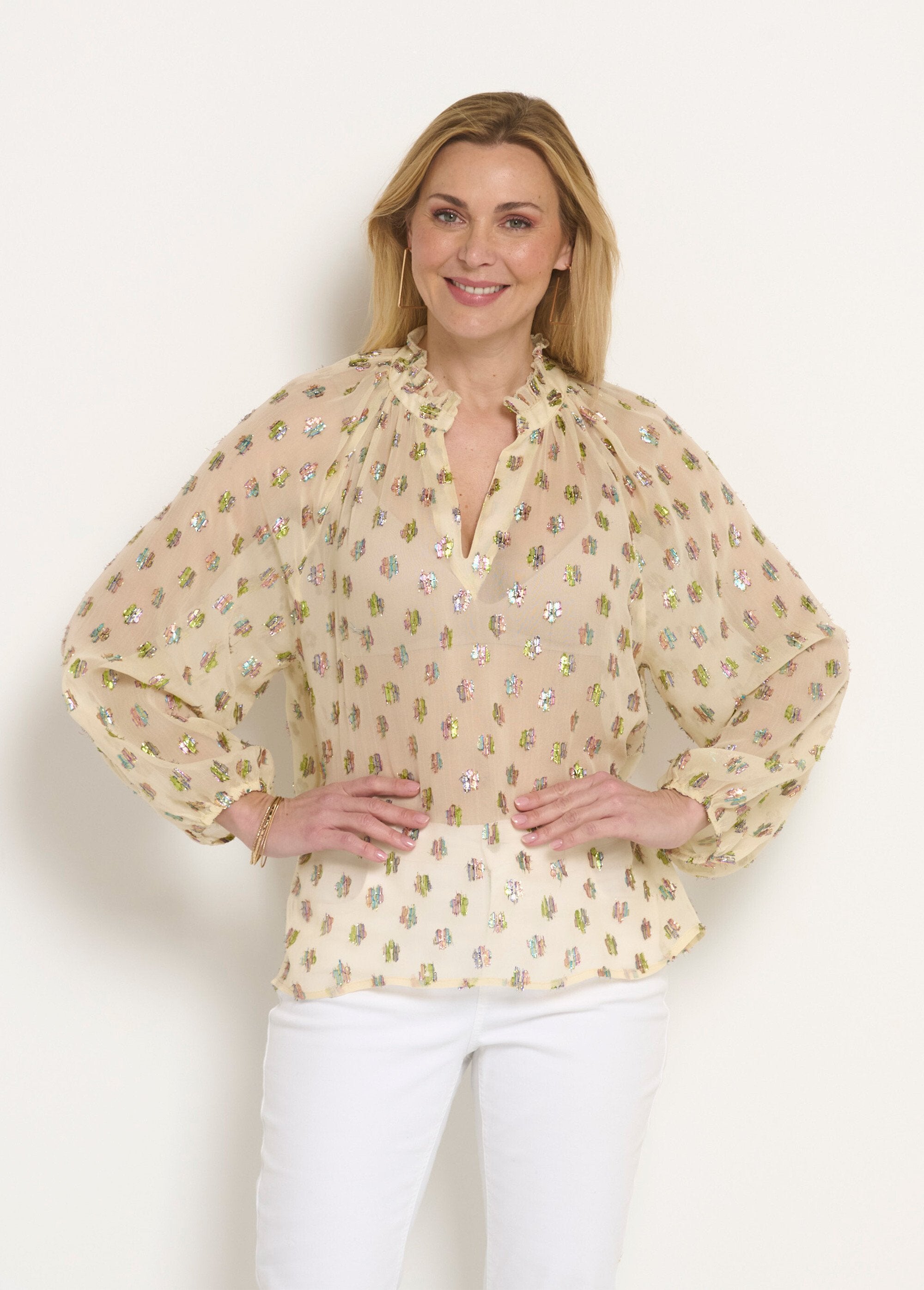 Blouse_voile_motifs_métallisés_encolure_V_Ecru_FA1_slim