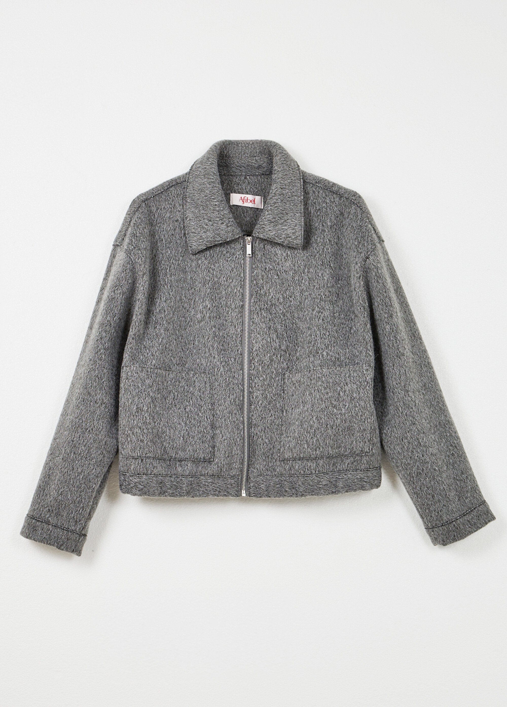 Jasje_met_rits_in_effen_boucléstof_Gris_AP1_slim