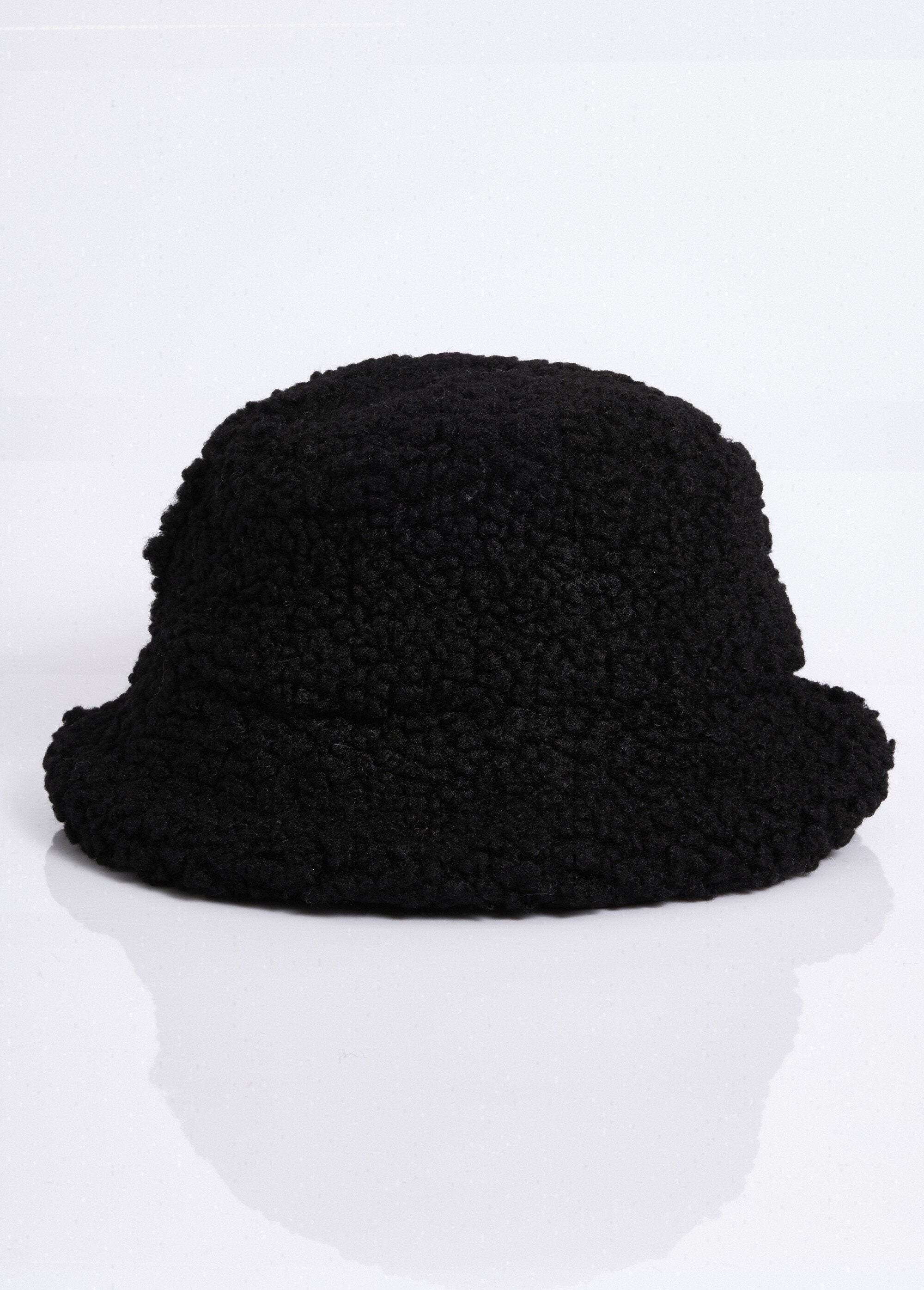 Bob_réversible_maille_bouclette/matelassé_Noir_DE1_slim