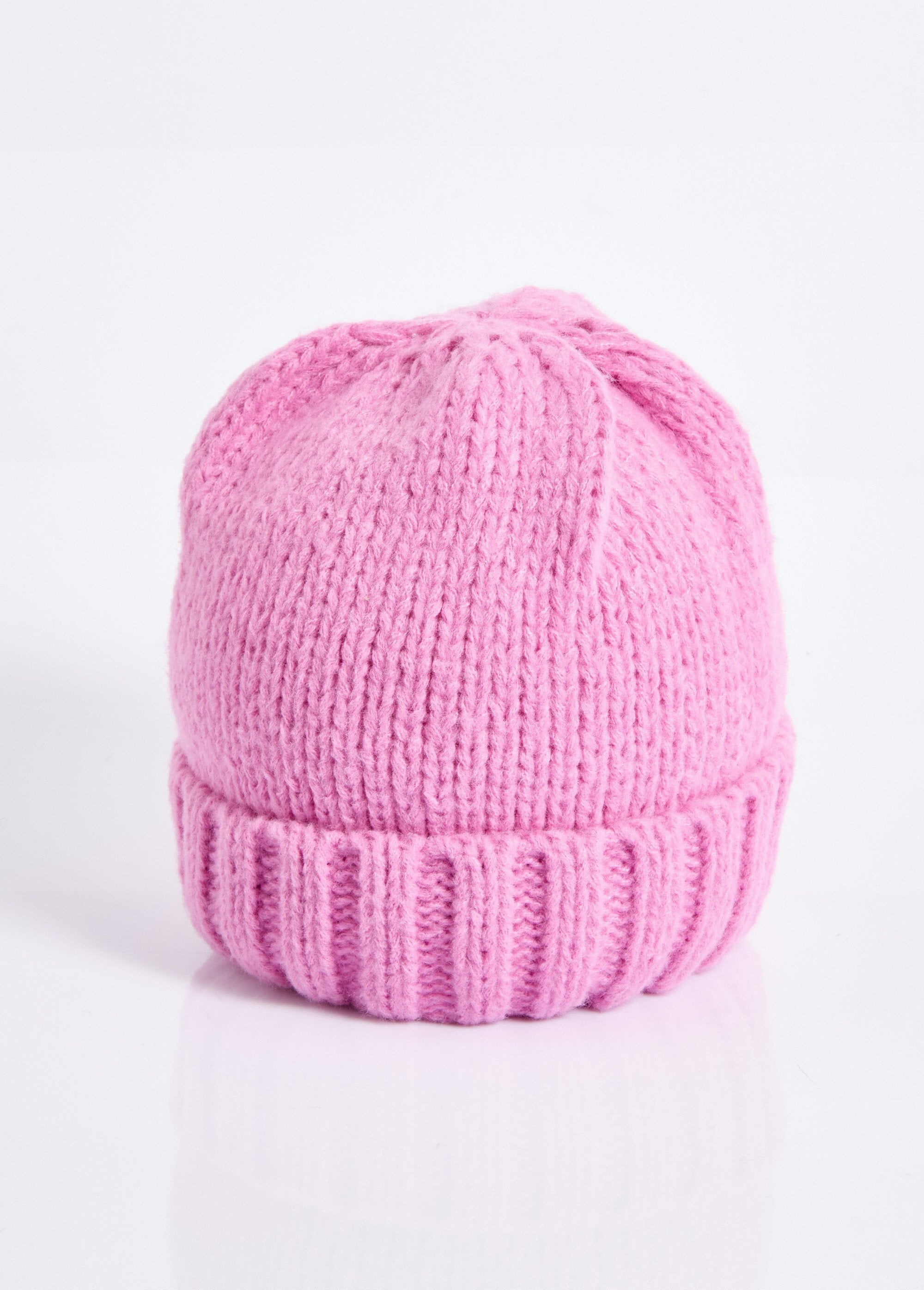 Bonnet_pastel_en_maille_cotelée_à_revers_Rose_FA1_slim