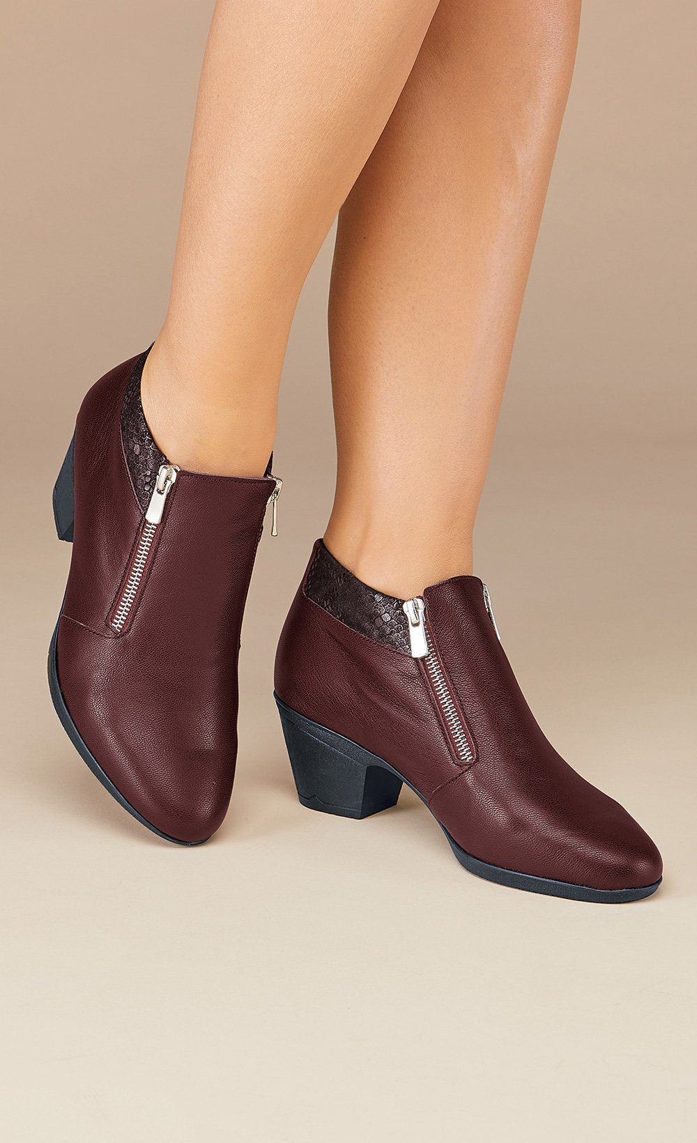 Boots_largeur_confort_cuir_double_glissière_Bordeaux_FA1_slim