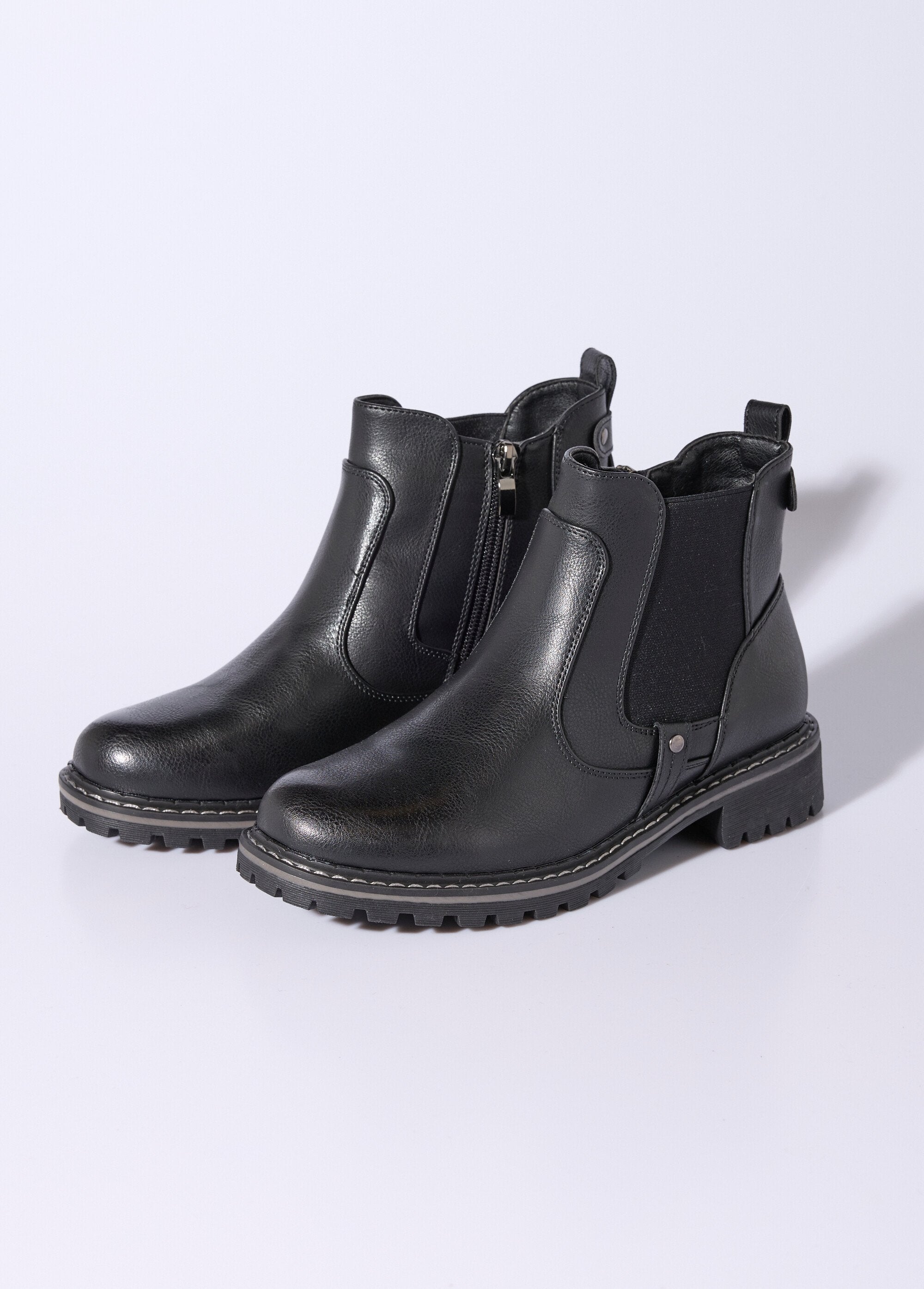Boots_élastiquées,_esprit_camarguaises_Noir_DE1_slim