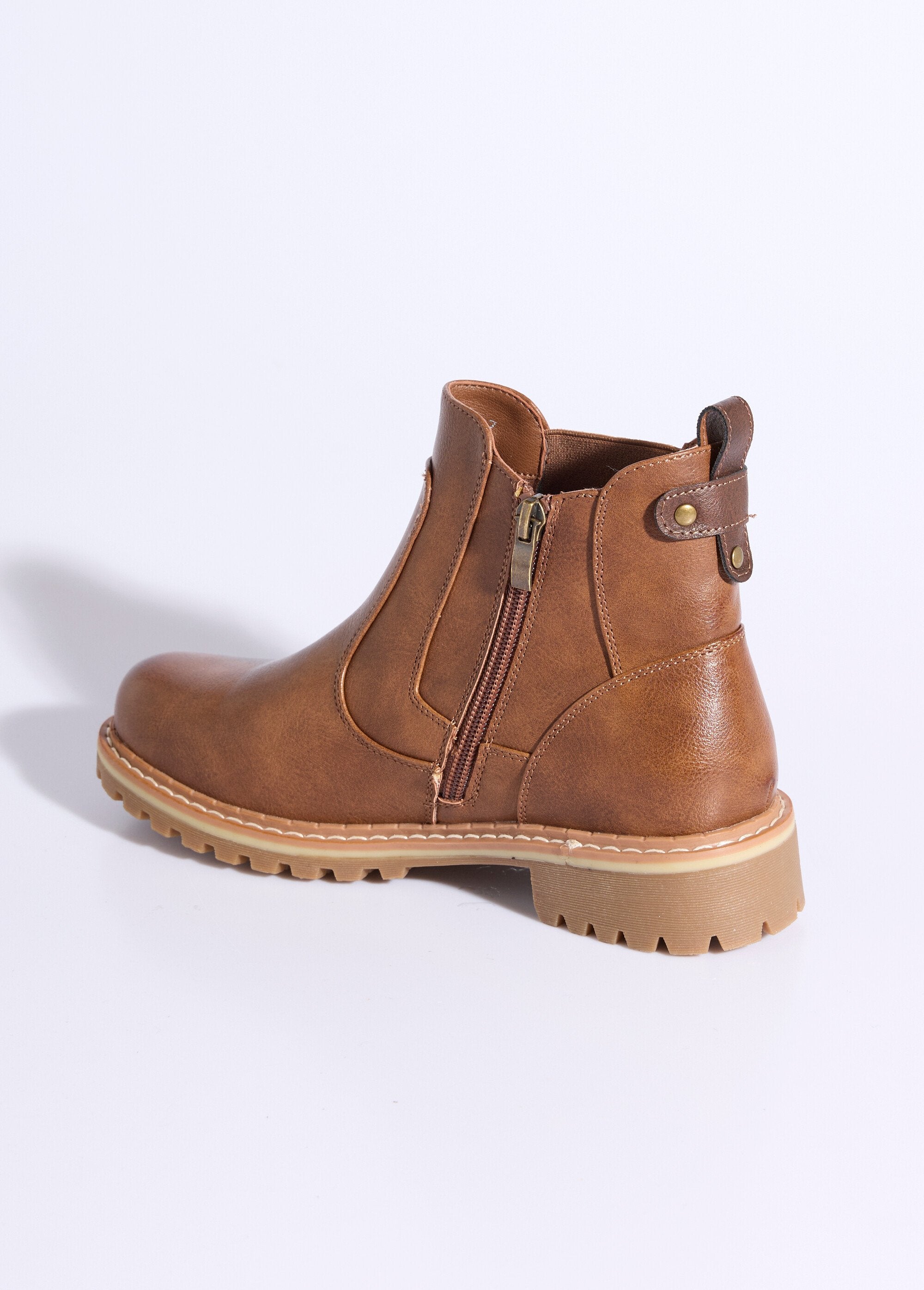 Boots_élastiquées,_esprit_camarguaises_Camel_DO1_slim