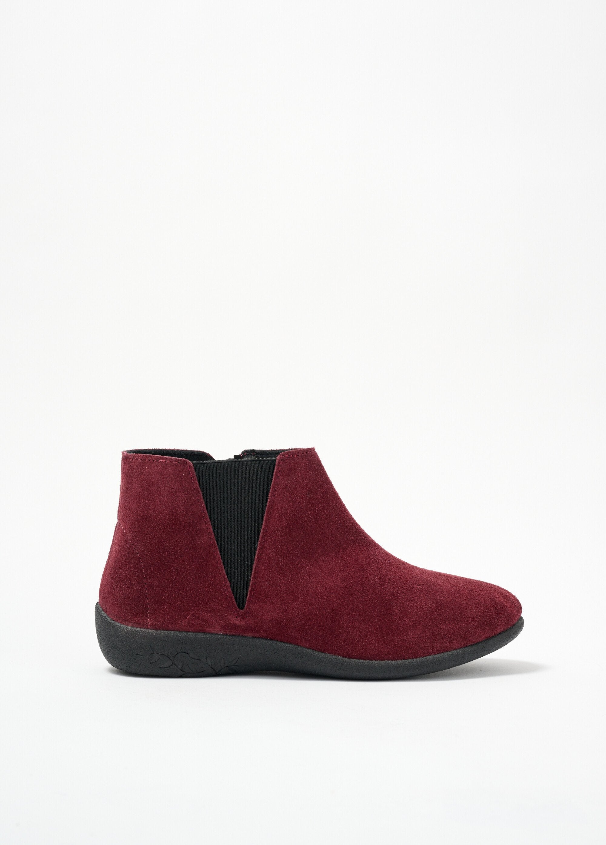 Boots_largeur_confort_zippées_élastiquées_cuir_Bordeaux_DR1_slim