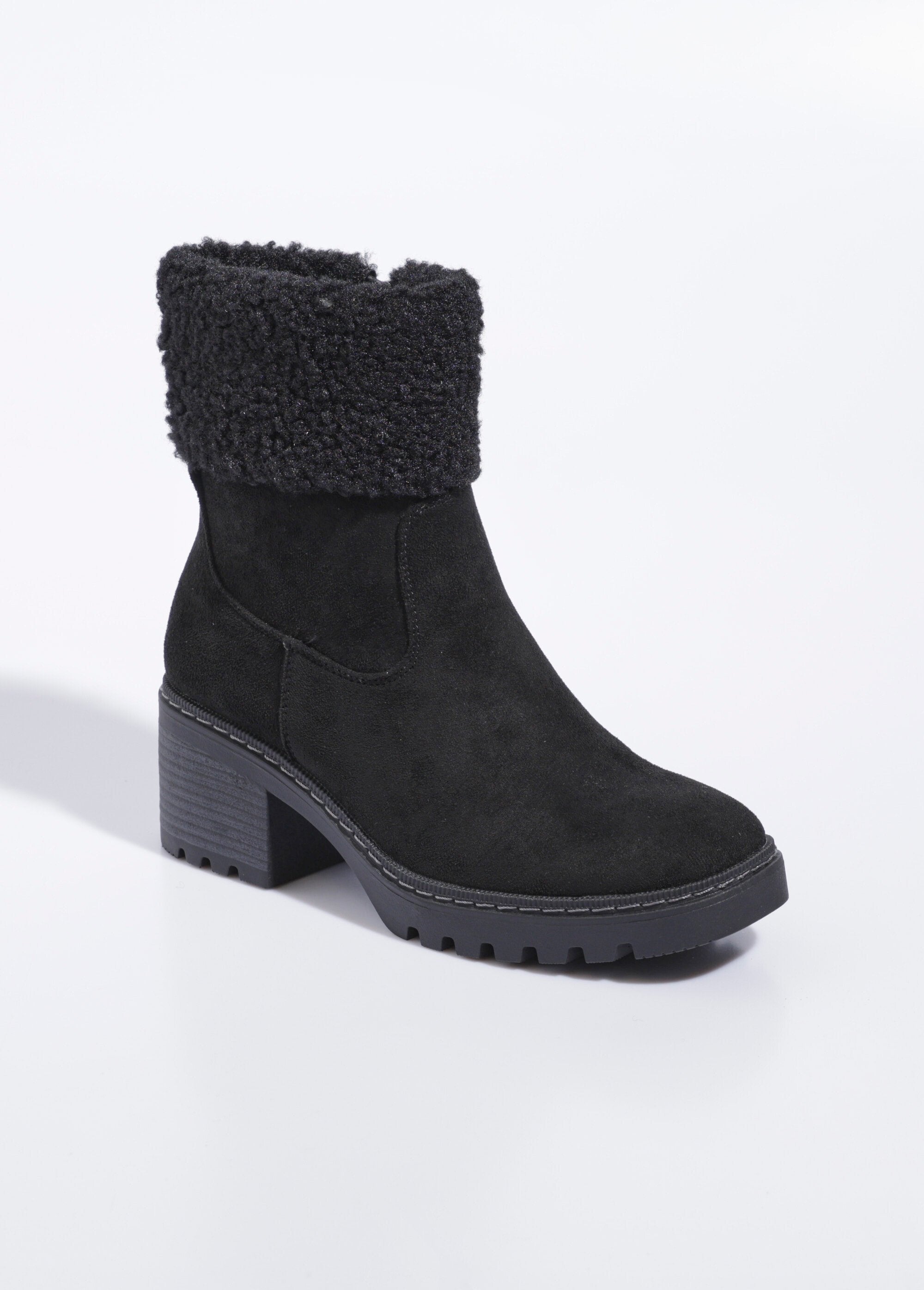 Suedette_laarzen_met_hak_en_bontrand_Noir_FA1_slim