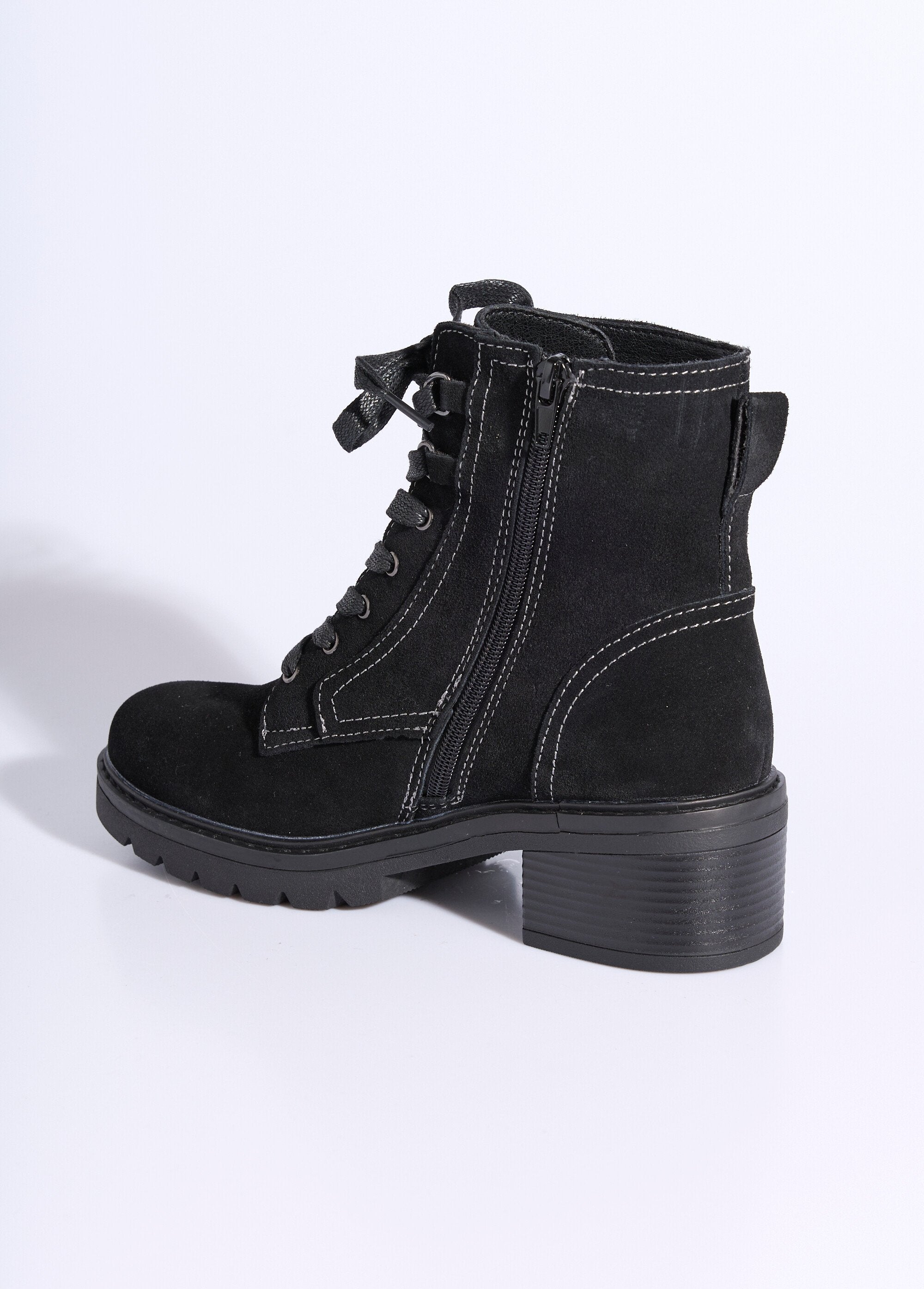 Enkellaarsjes_van_geribbeld_leer,_brede_hak_Noir_DO1_slim