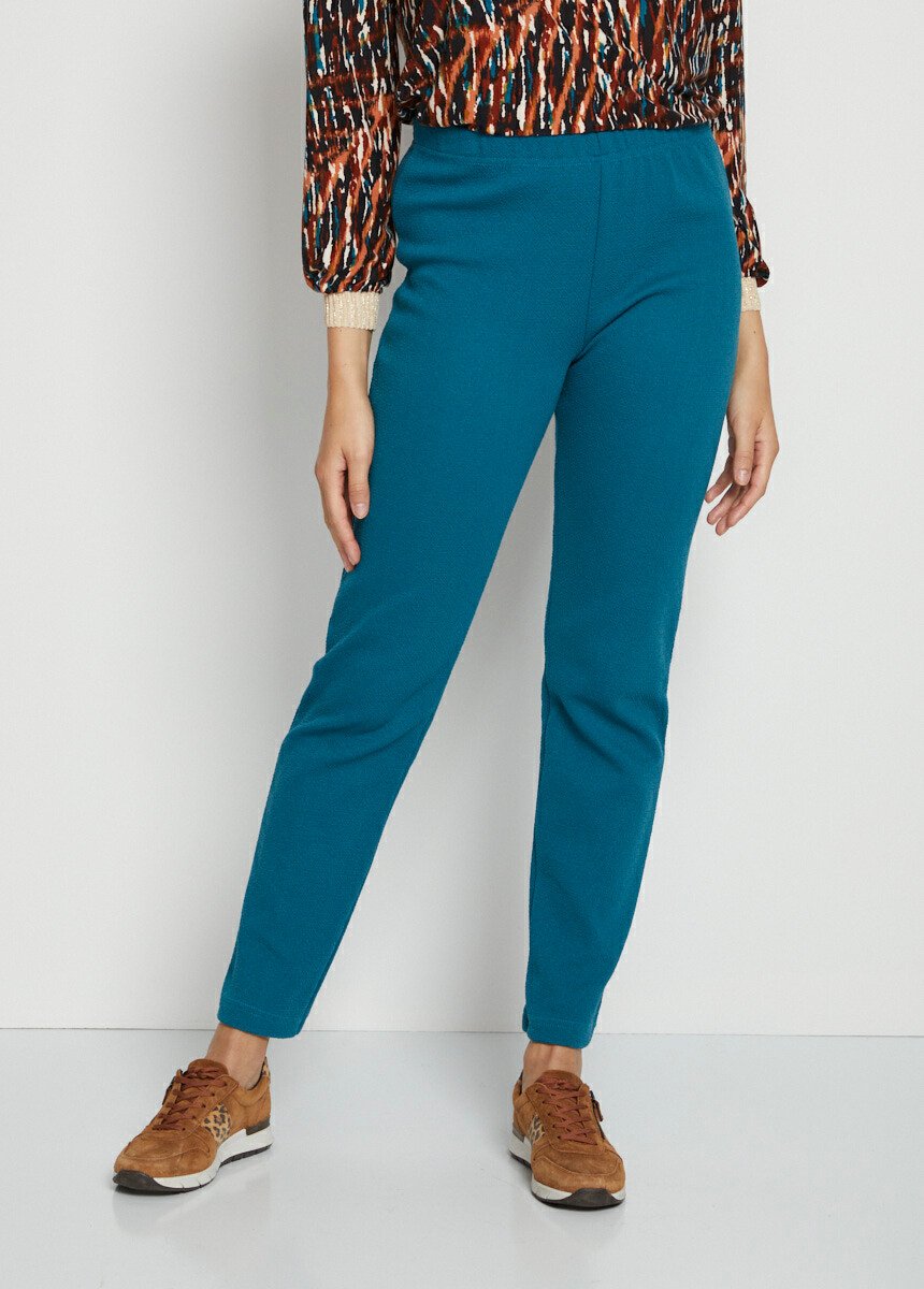 Legging_van_stretch_jersey_met_elastische_tailleband_Uni-lagune_FA1_slim