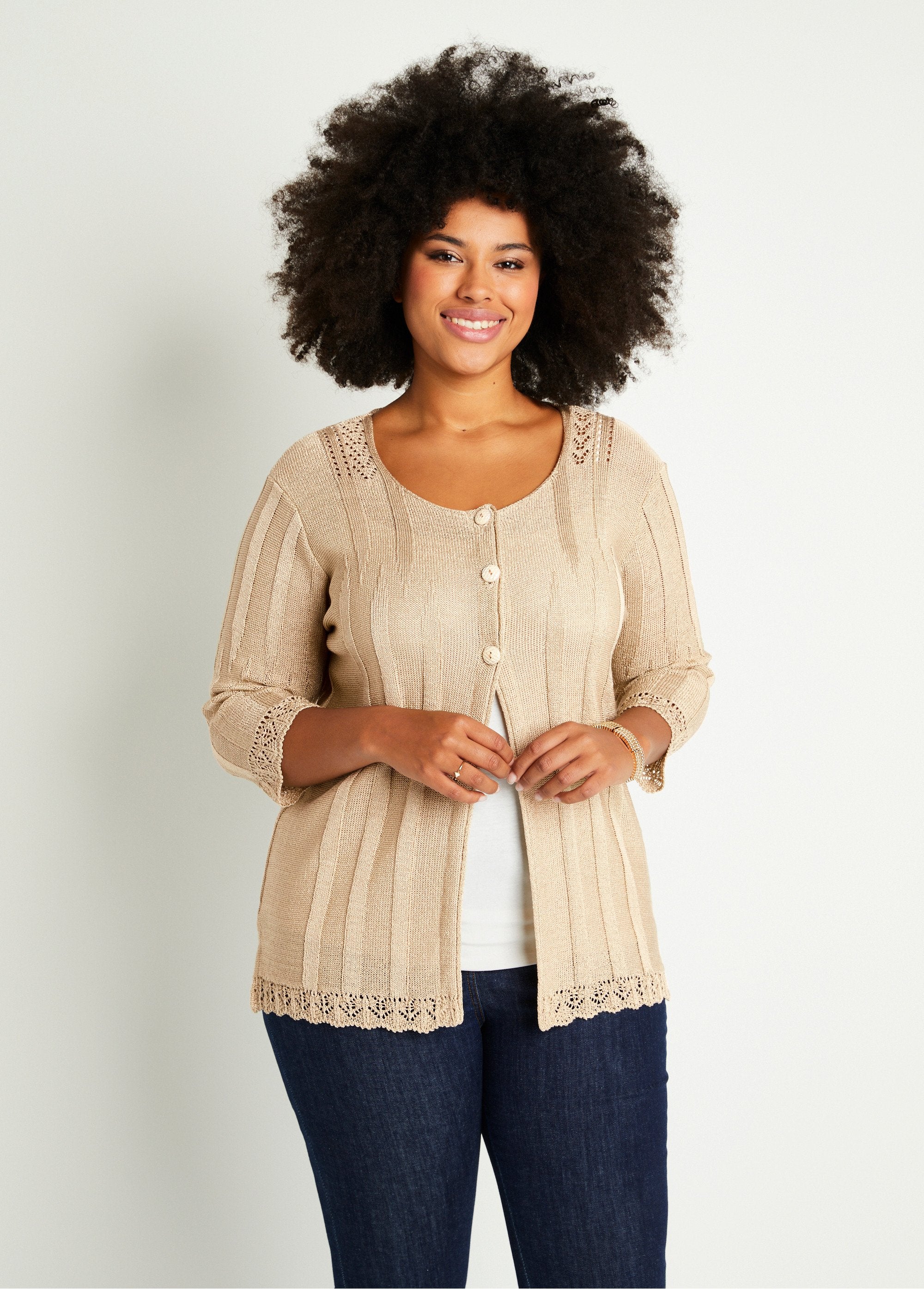 Cardigan_boutonnée_long_ajouré_Ficelle_FA1_curvy