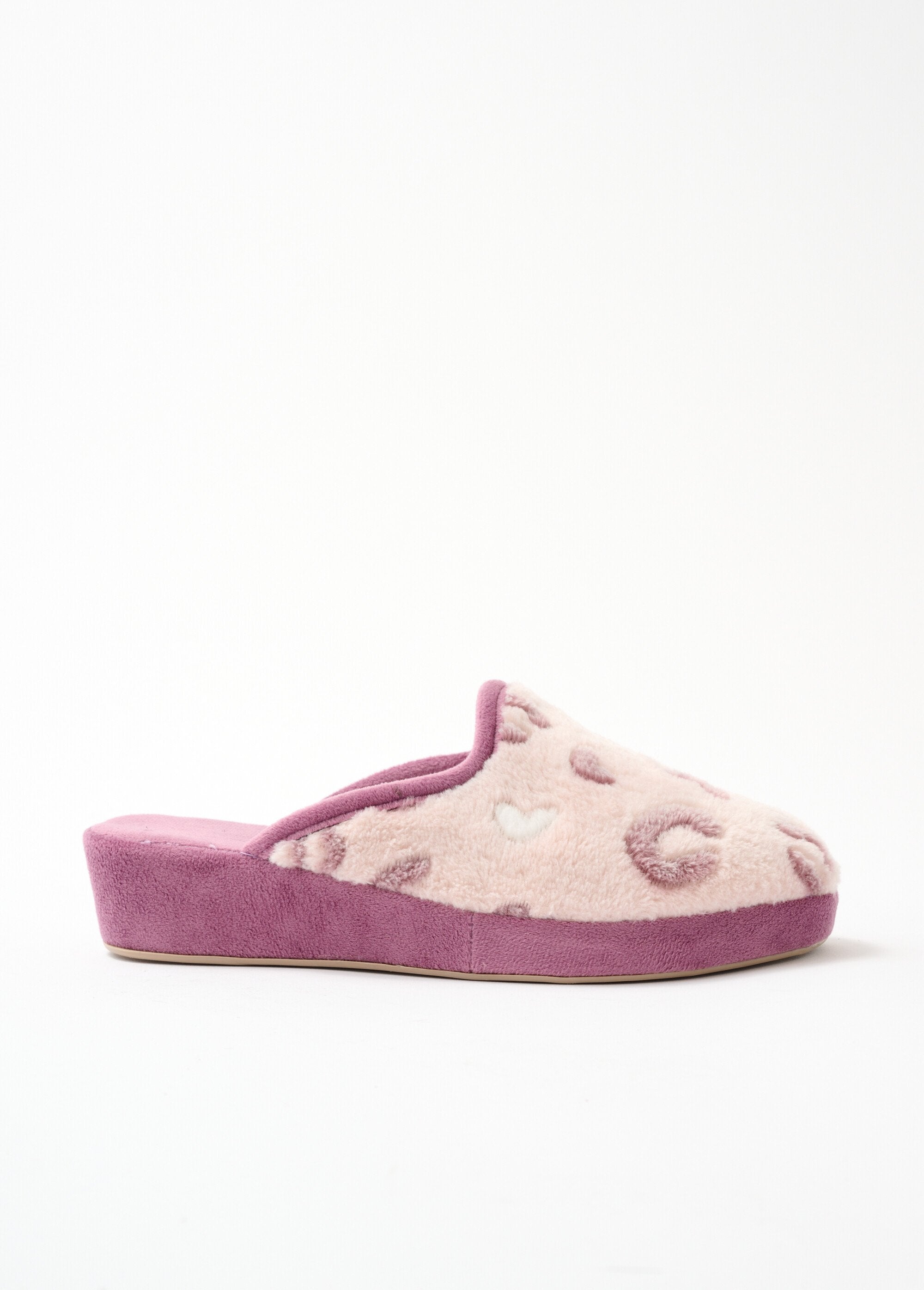 Mules En Toile Et Coton Afibel - Largeur Confort - Talon 4 Cm - Couleur Rouge - Taille 38