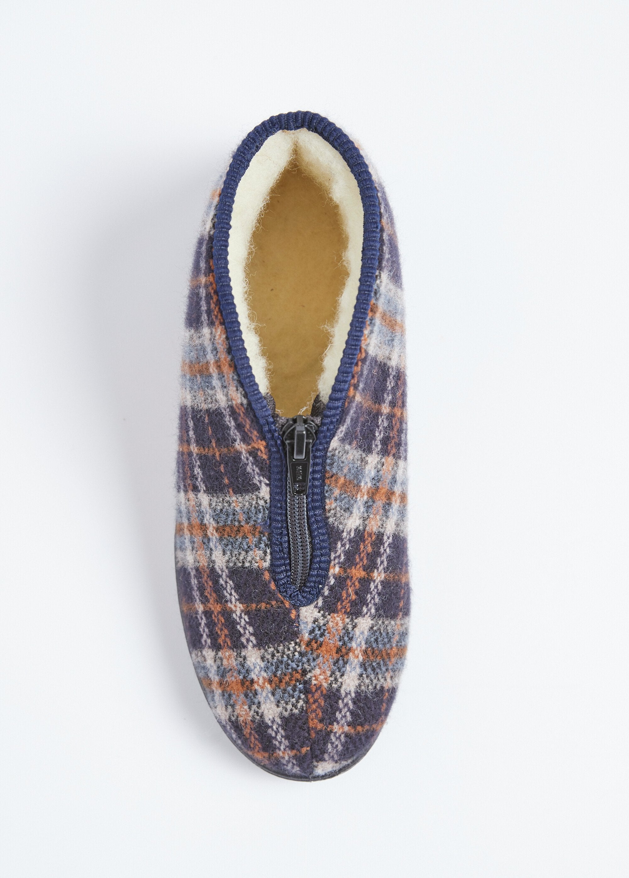 Tartan_comfort_wijdte_pantoffels_met_ritssluiting_en_voering_Marine_OV1_slim