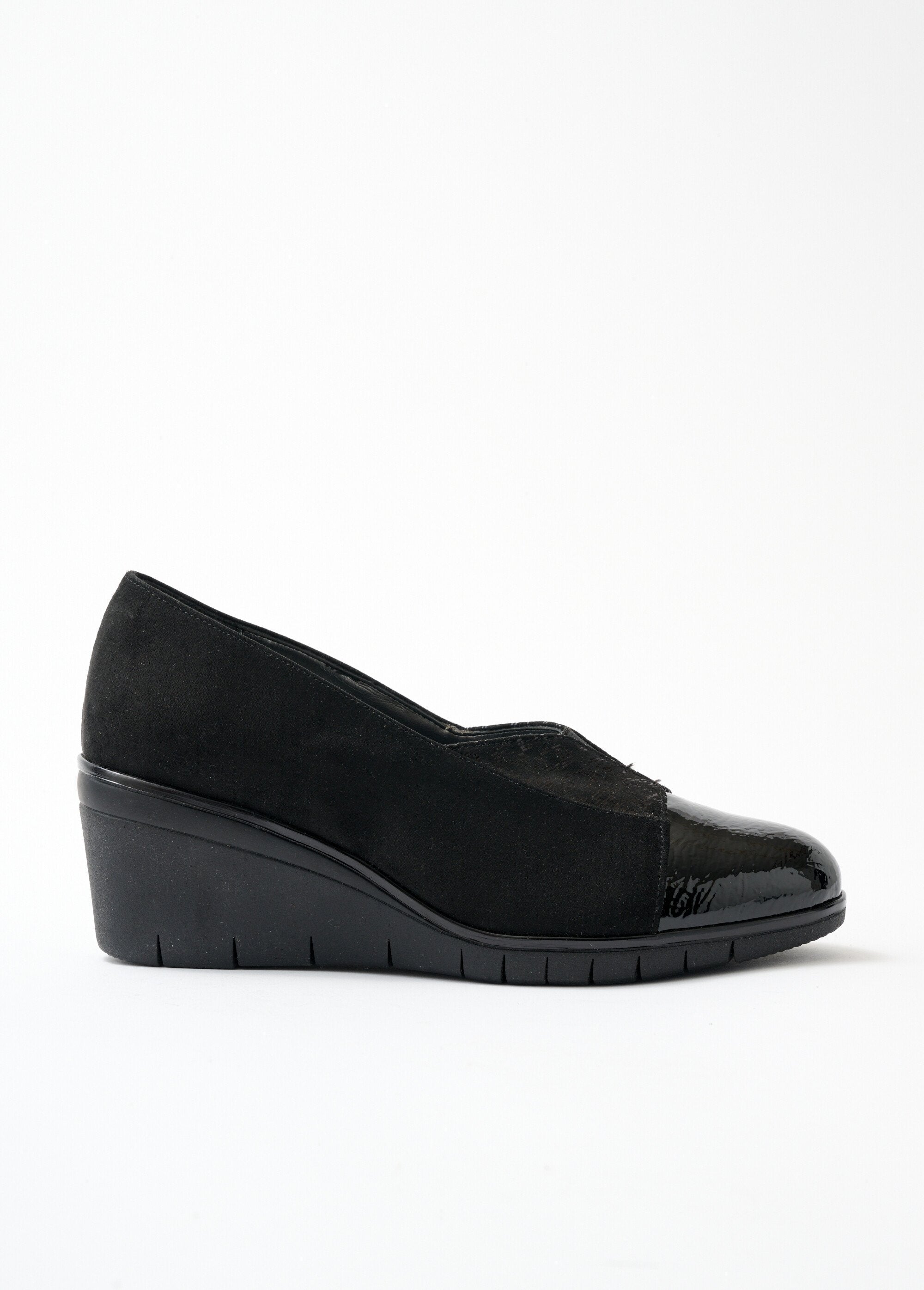 Chaussure_de_ville_compensée_largeur_confort_Noir_DR1_slim