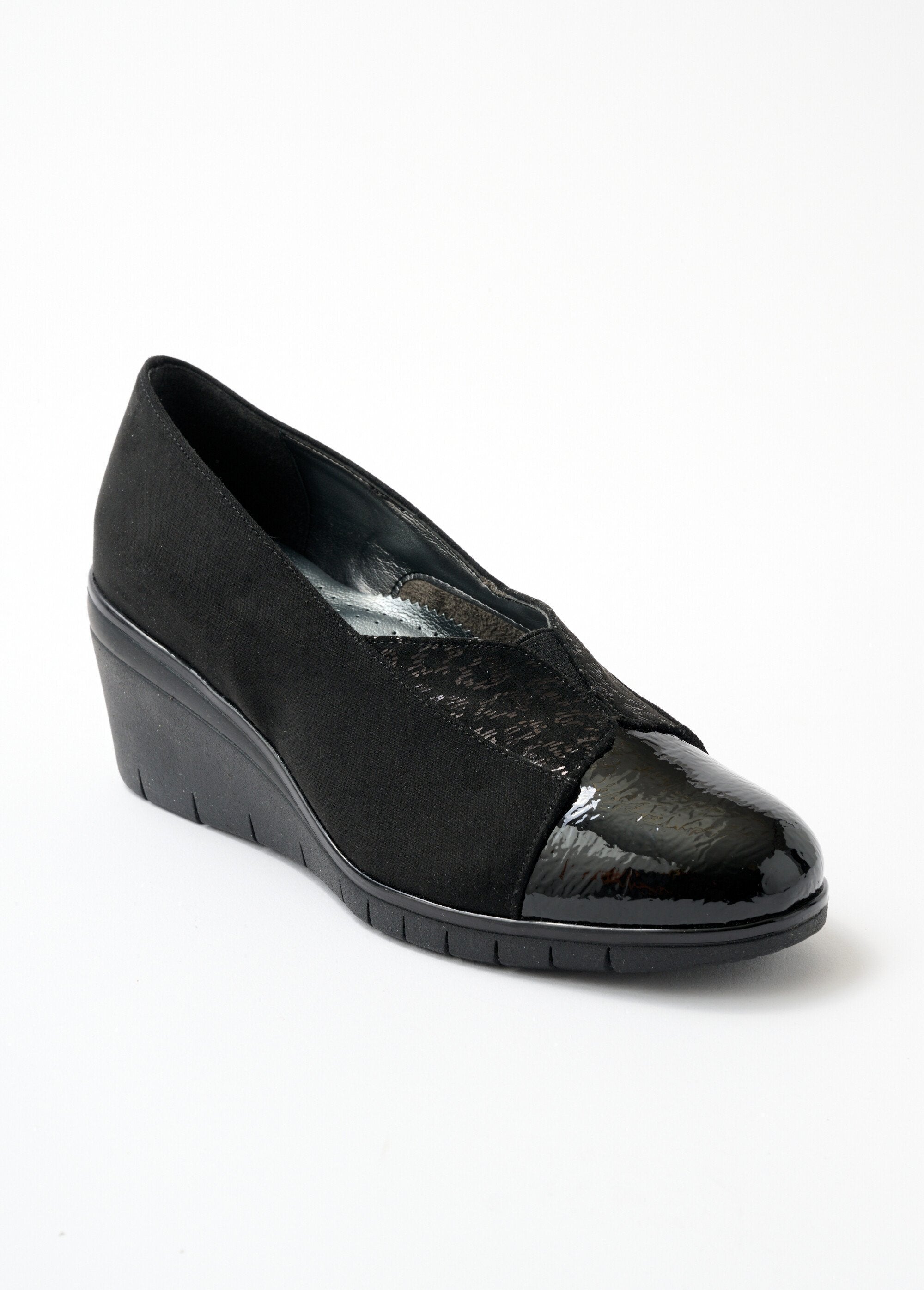 Chaussure_de_ville_compensée_largeur_confort_Noir_FA1_slim