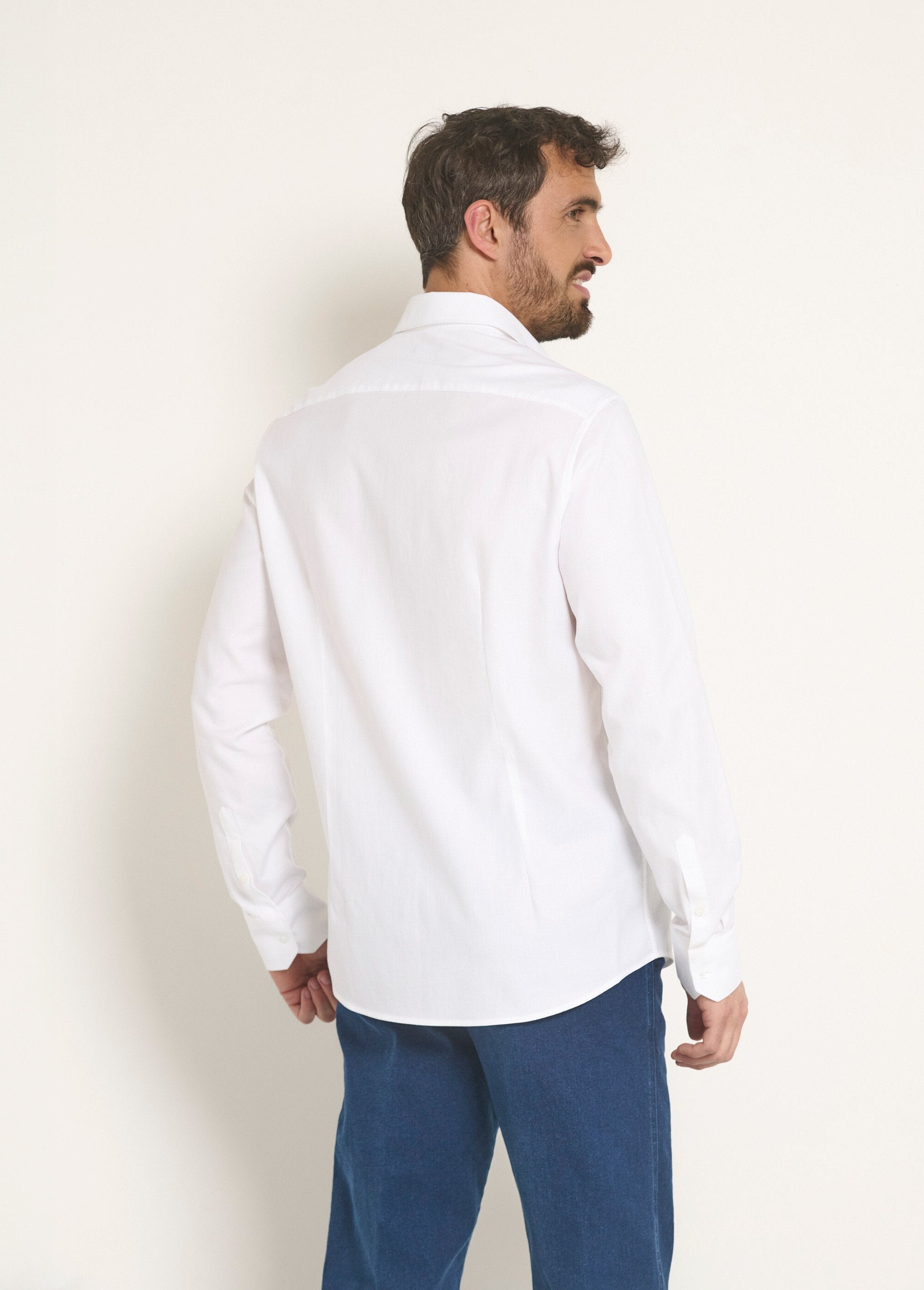 Chemise_coton_chic_col_semi_italien_Blanc_DO1_slim