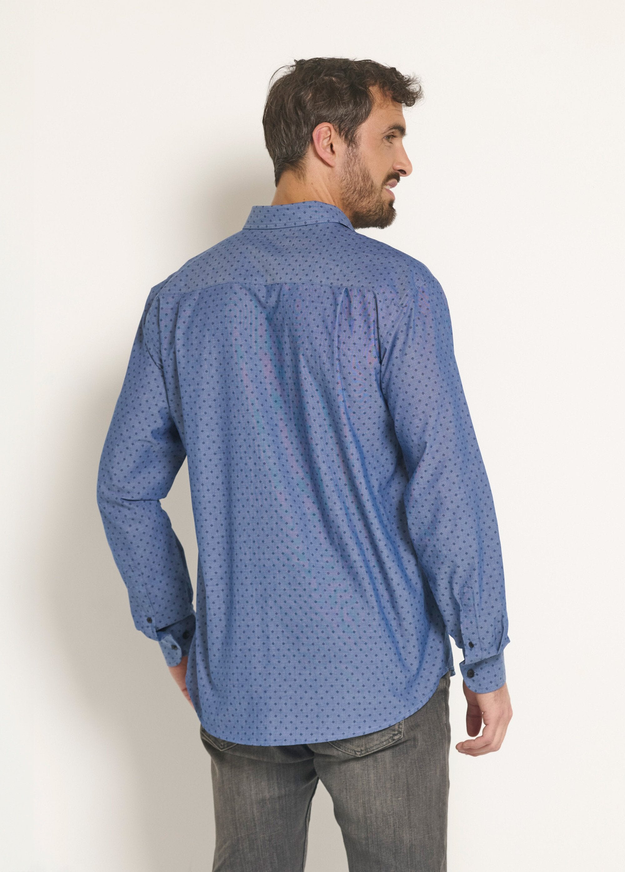 Chambray_overhemd_met_print_Bleu_DO1_slim