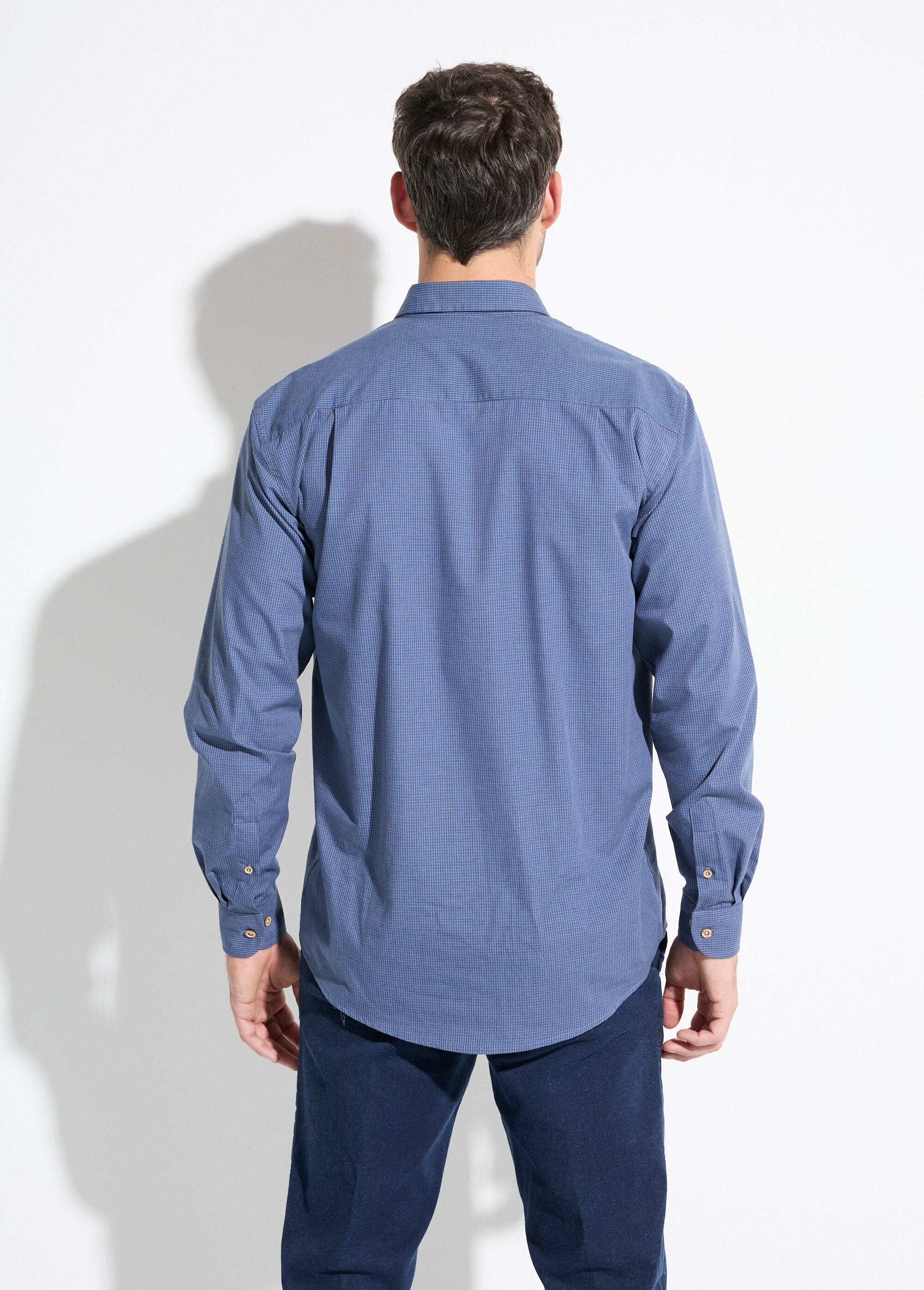 Micro_geruit_overhemd_met_lange_mouwen_Bleu_DO1_slim