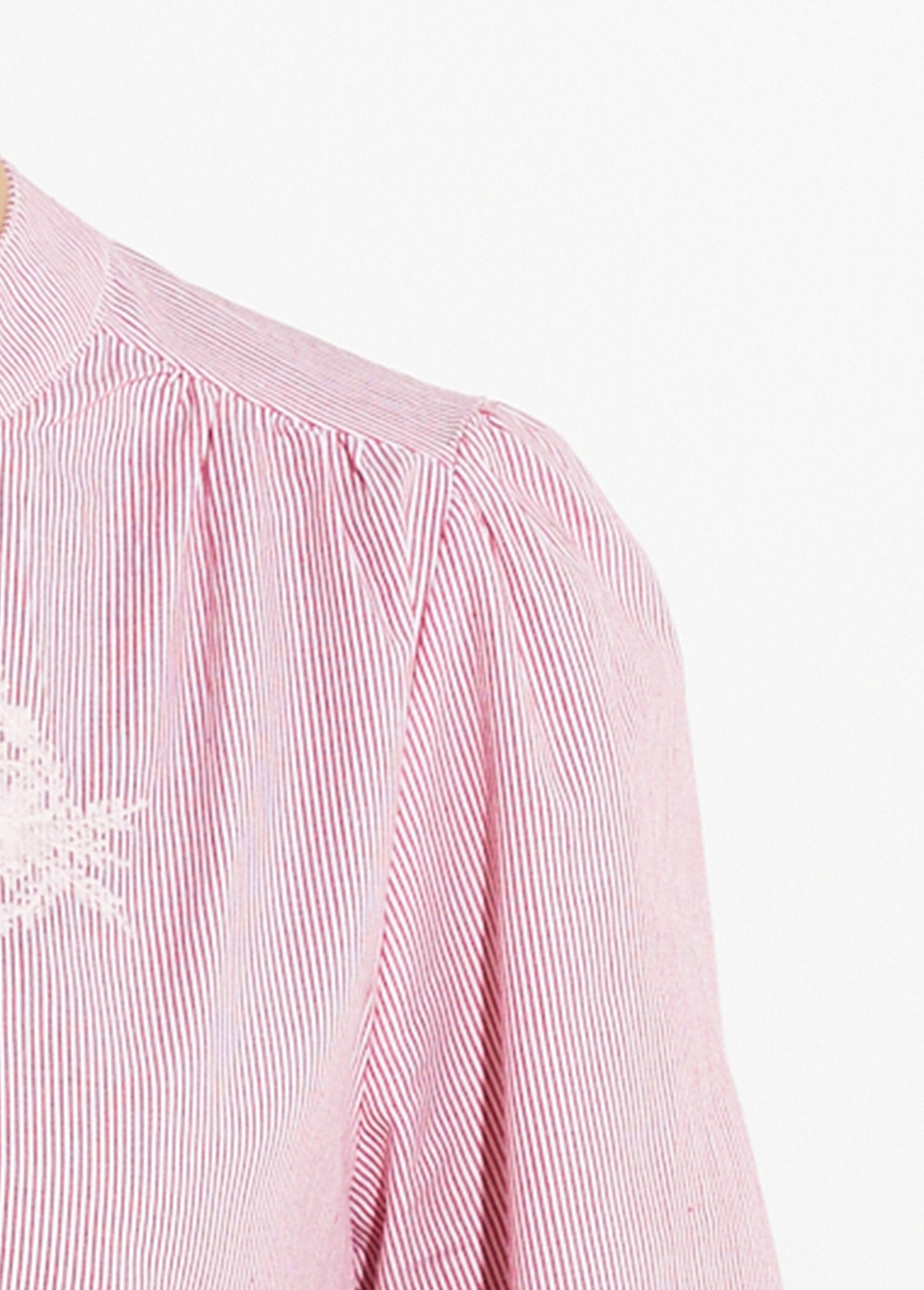Chemisier_rayé_col_rond_et_broderies_Rouge_DE2_slim