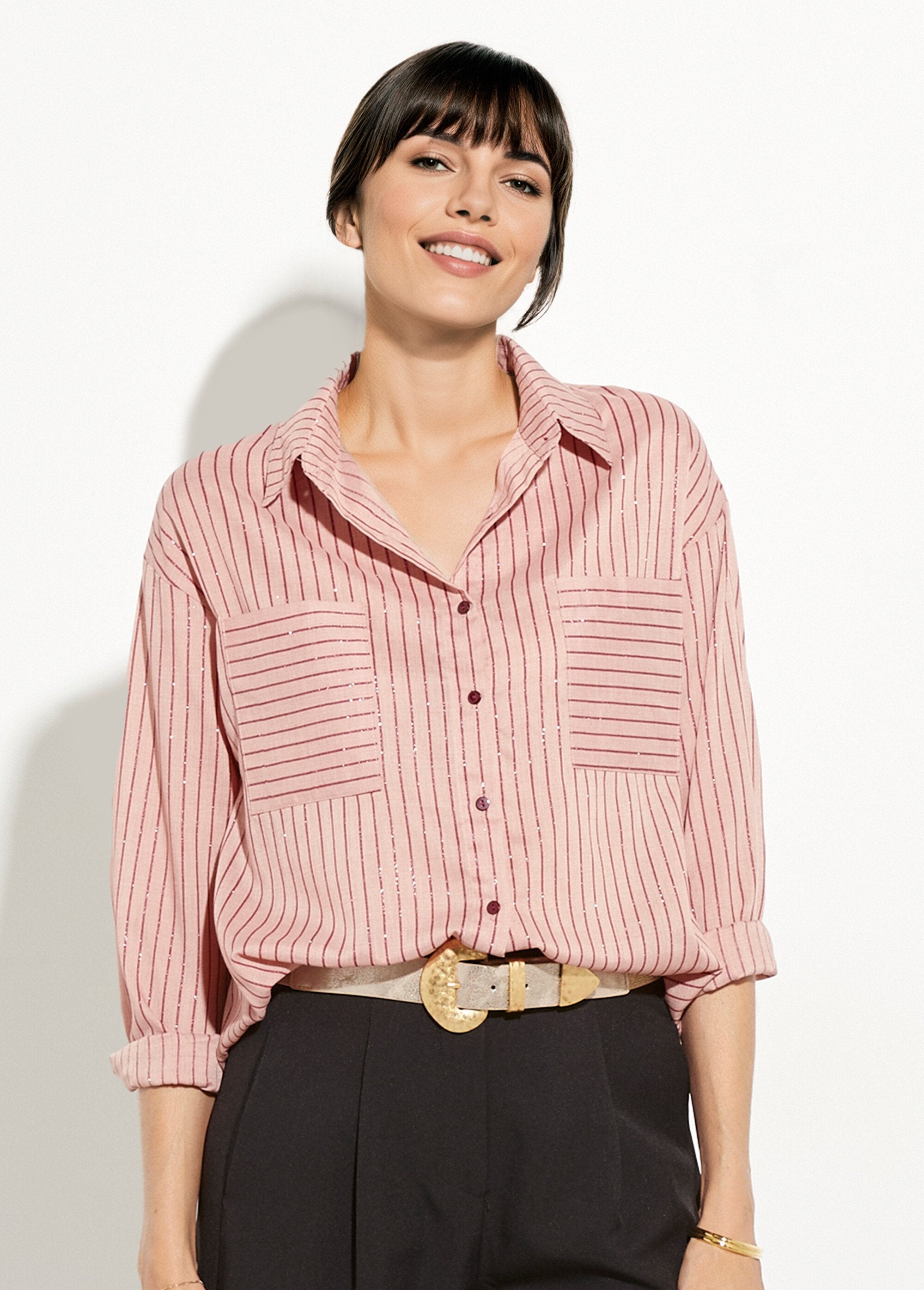 Blouse_met_lovertjes_en_strepen,_fijne_voile_Rose_et_bordeaux_FA1_slim