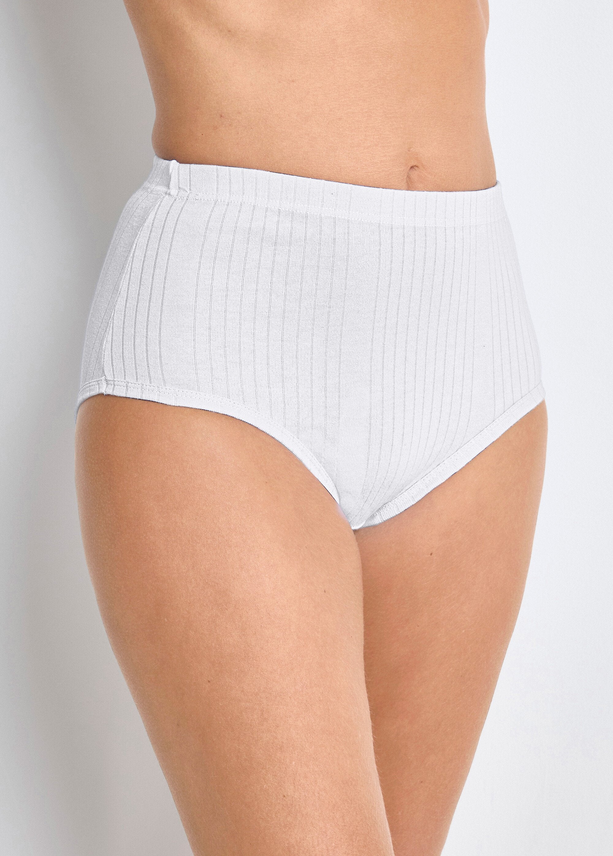 Culotte_taille_haute_maille_interlock_côtelée_-_lot_de_3_Blanc_lot3_FA1_slim