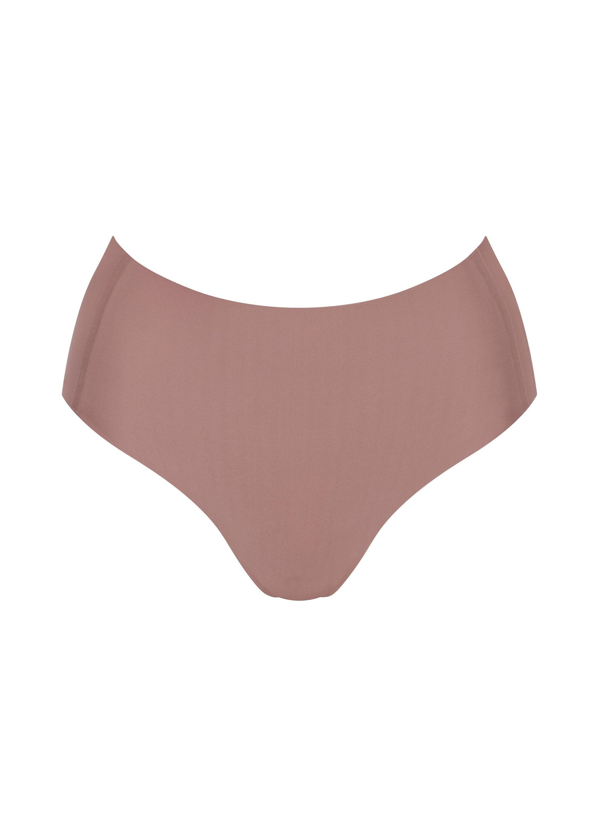 Sloggi®_-_Culotte_taille_haute_invisible_Cacao_DE2_slim