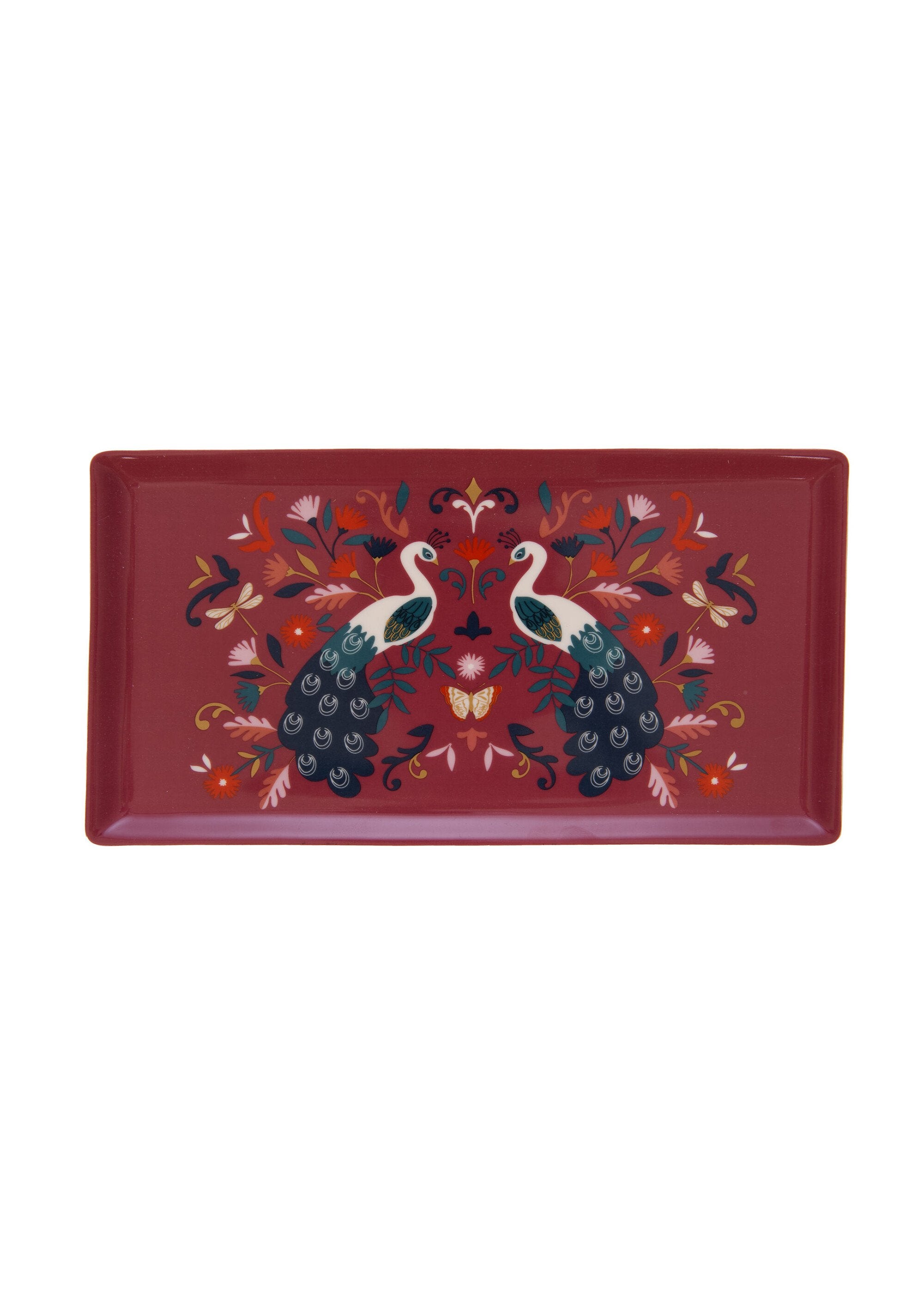 Plateau_décor_paon_en_porcelaine_Rouge_FA1_slim