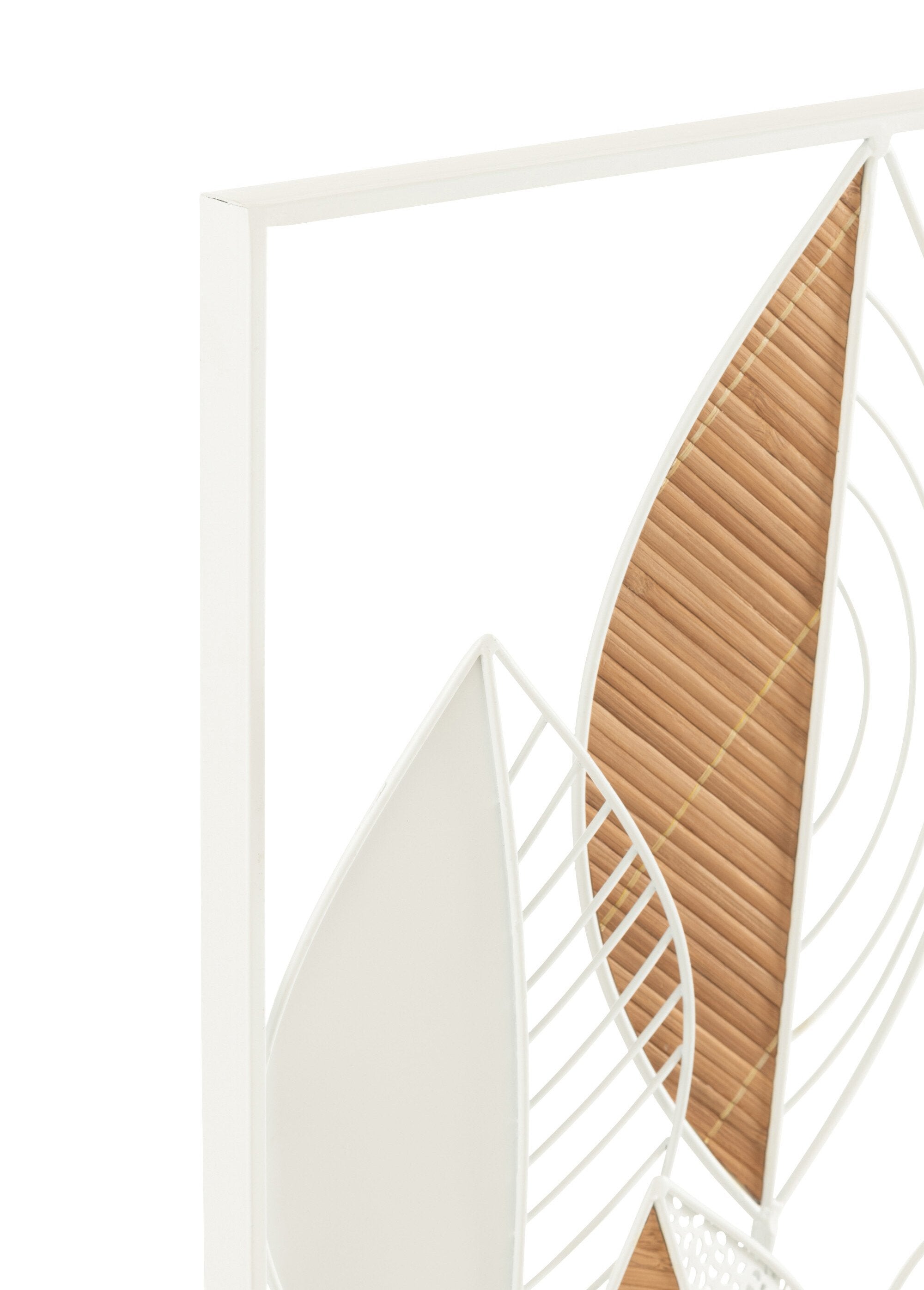 Décoration_murale_feuilles_métal_et_bois_Blanc_DE1_slim