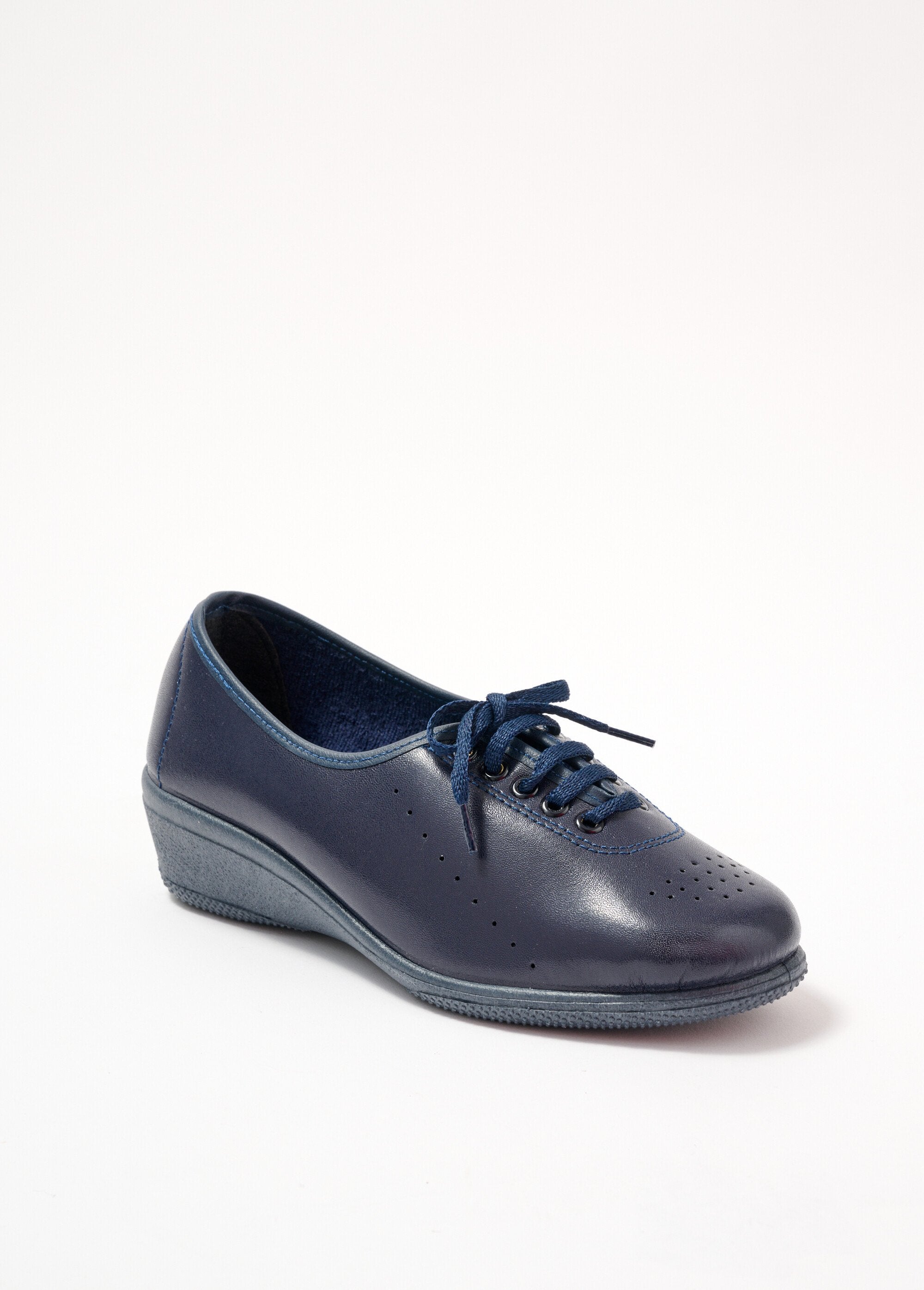 Derbies_compensées_grande_largeur_lacées_cuir_Marine_FA1_slim