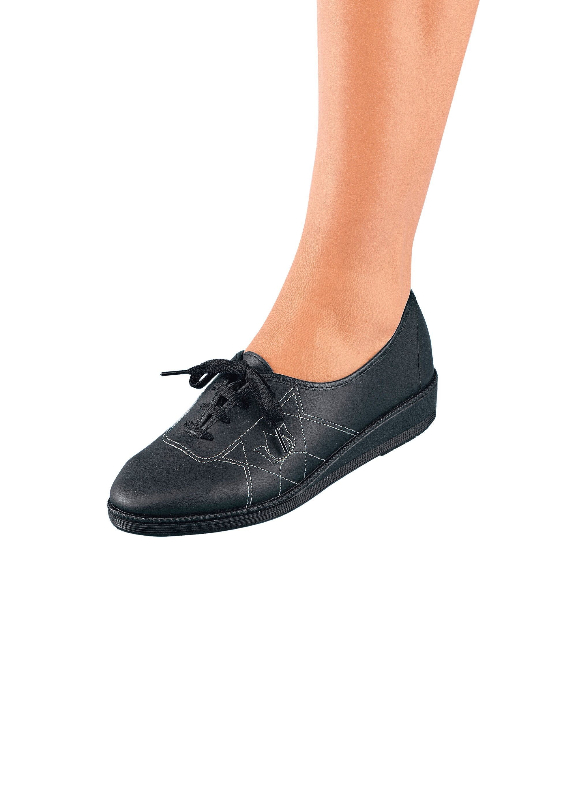 Derbies_lacées_largeur_confort_cuir_Noir_SF1_slim