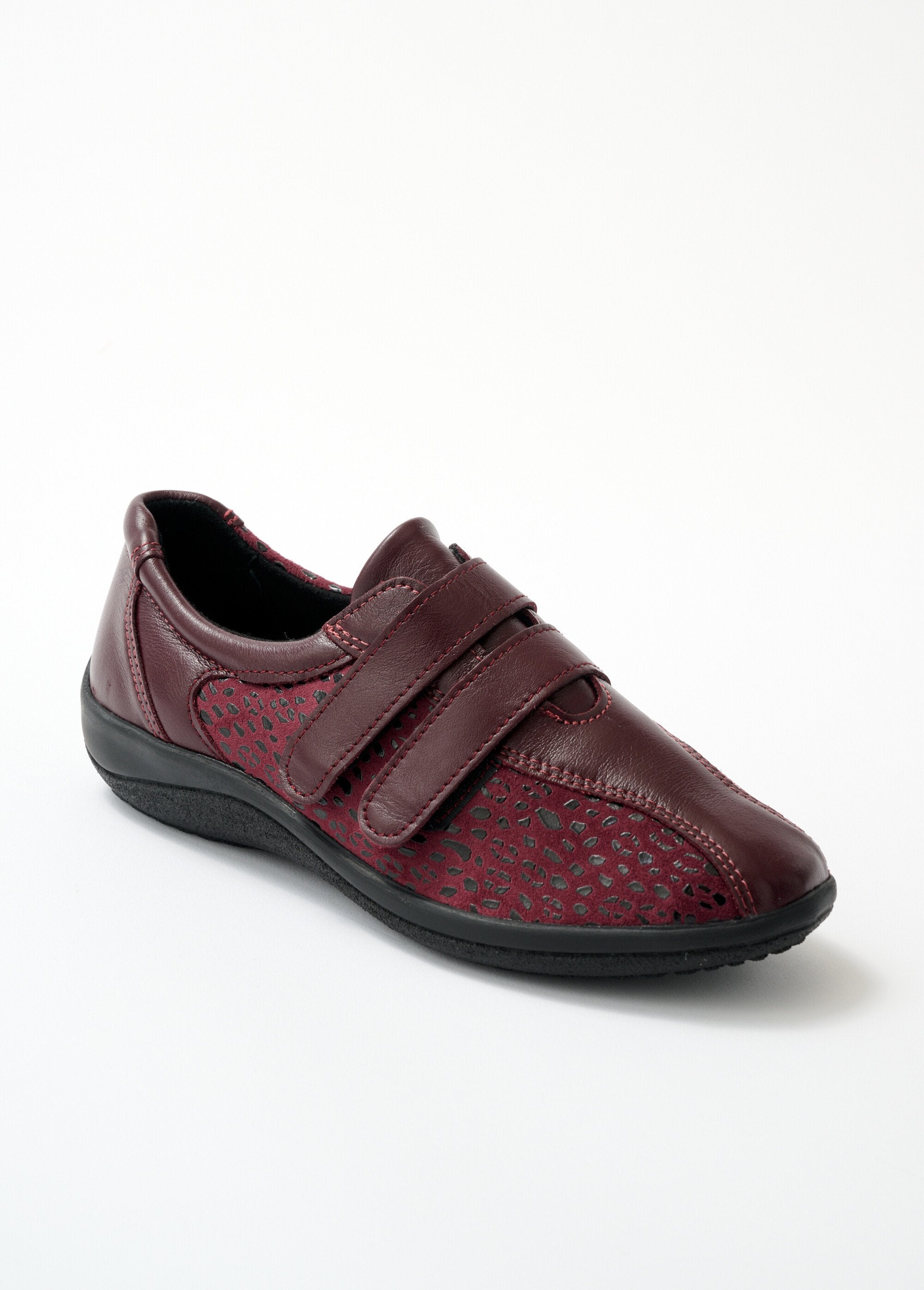 Derbies_cuir_grande_largeur_pieds_sensibles_Bordeaux_FA1_slim