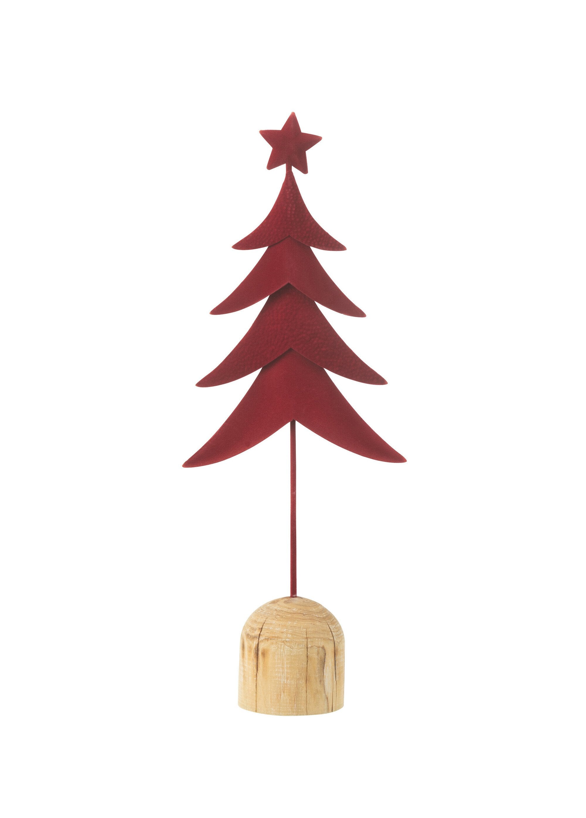 Sapin_métal_sur_pied_avec_support_bois_Rouge_FA1_slim