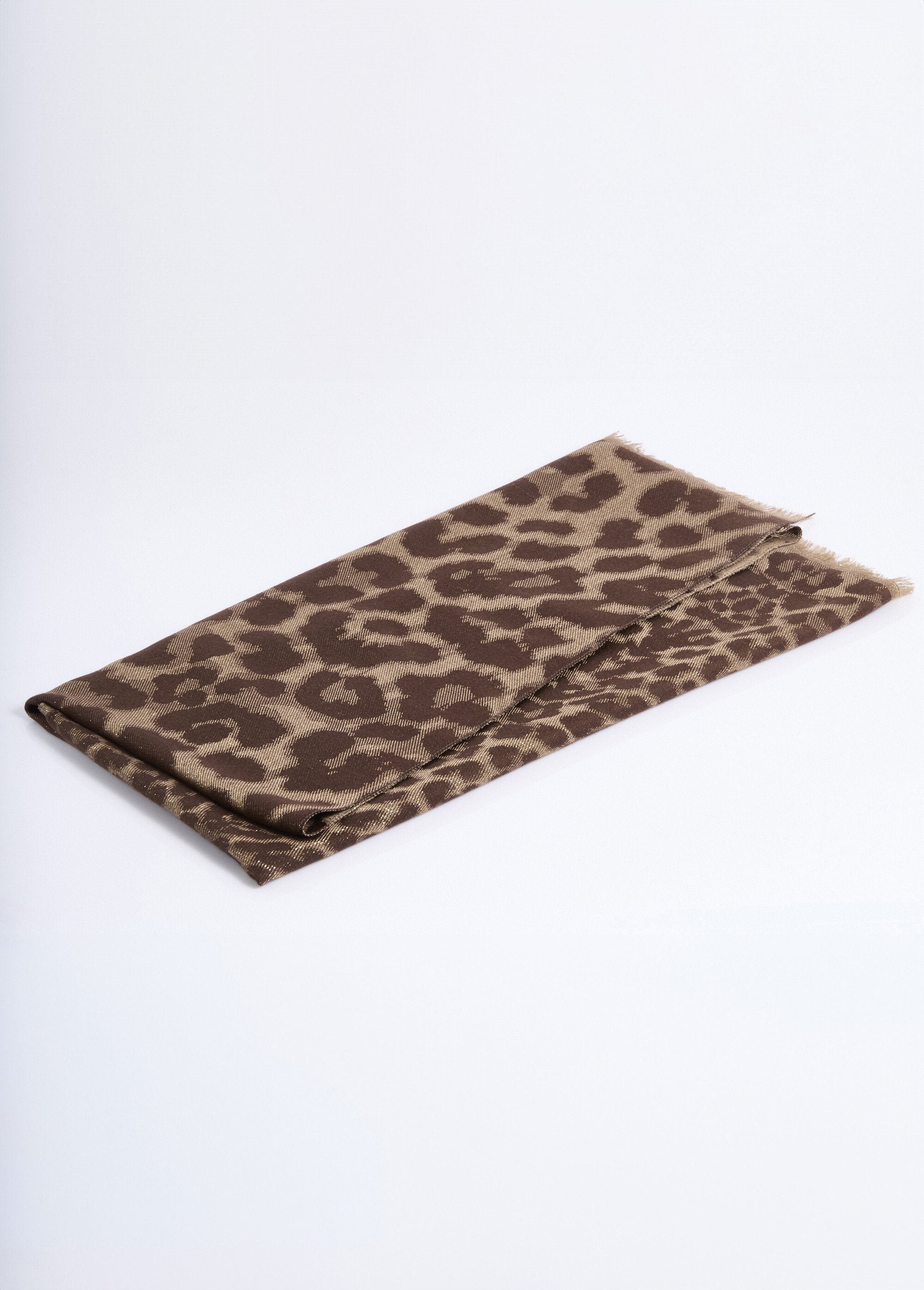 Echarpe_fine_motif_animalier_métallisé_Cafe_DE1_slim