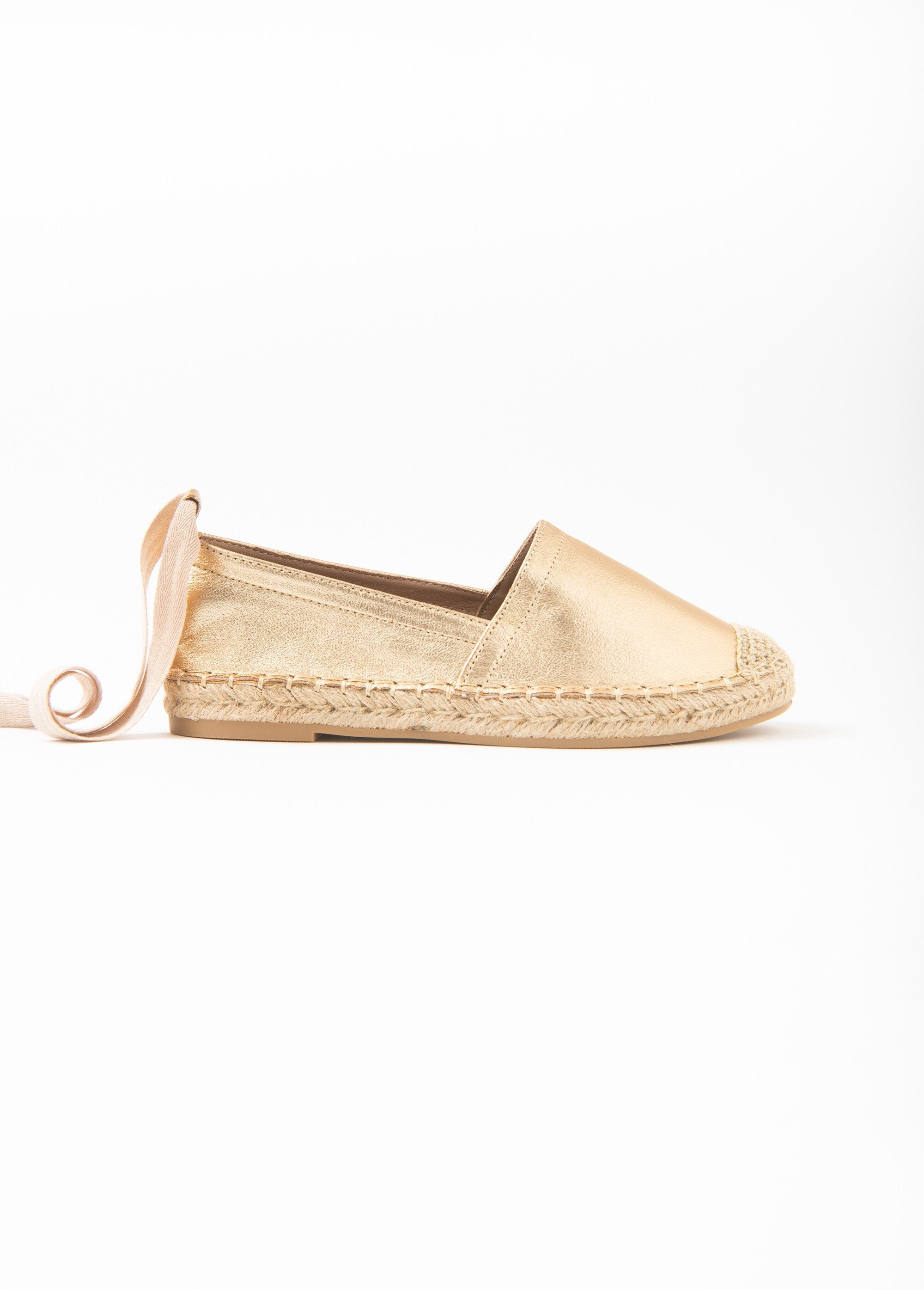 Espadrilles_tendance_femme_semelle_corde_Dore_DR1_slim