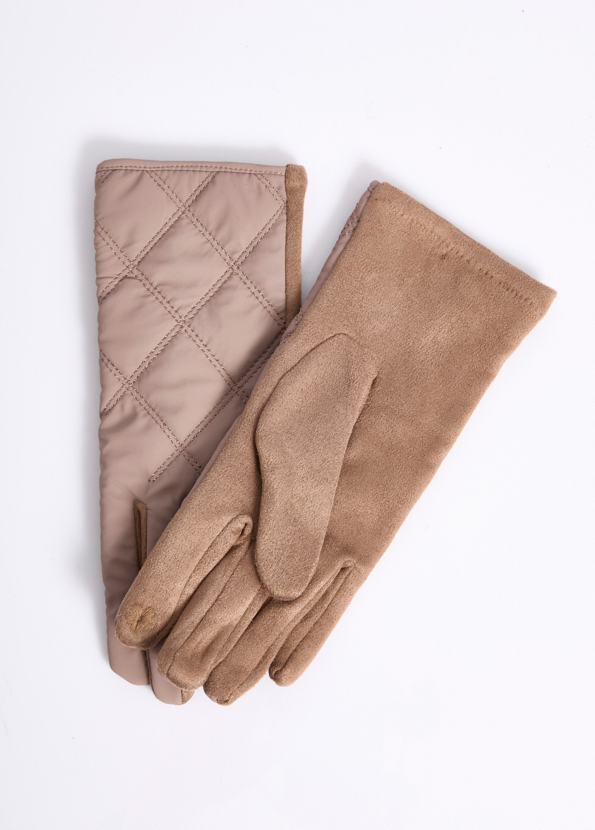 Gants_matelassés_surpiqués_envers_suédine_Taupe_DE1_slim