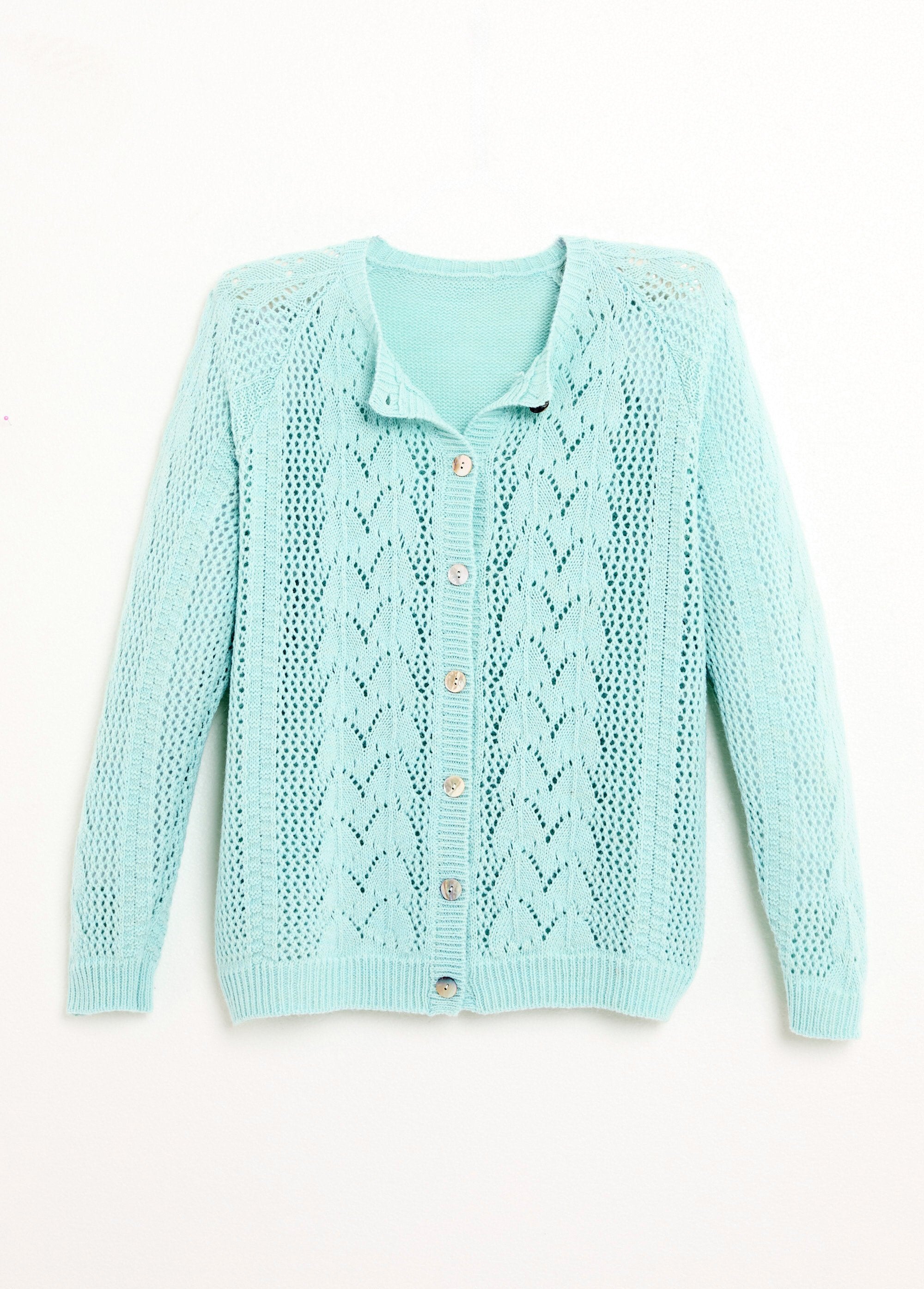 Gilet_boutonné_ajouré_avec_laine_et_cachemire_Vert_AP1_slim