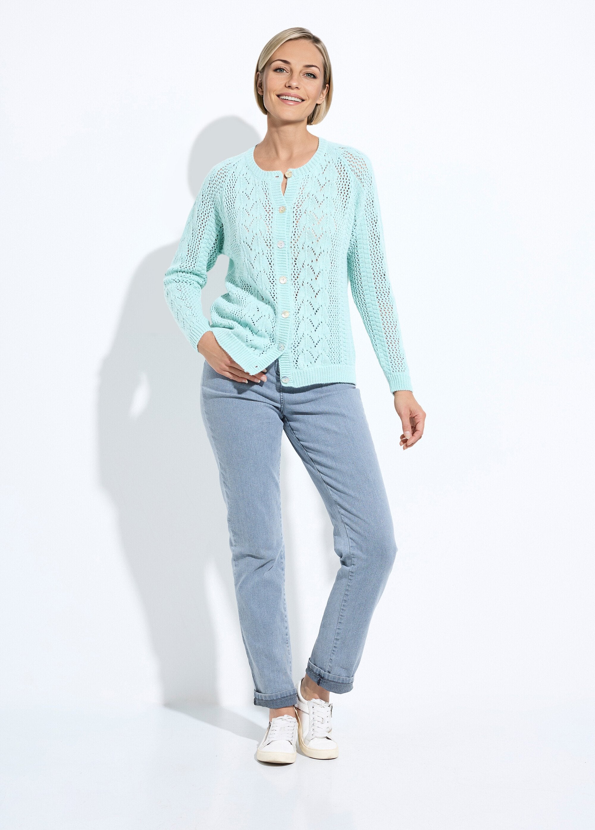 Gilet_boutonné_ajouré_avec_laine_et_cachemire_Vert_SF1_slim
