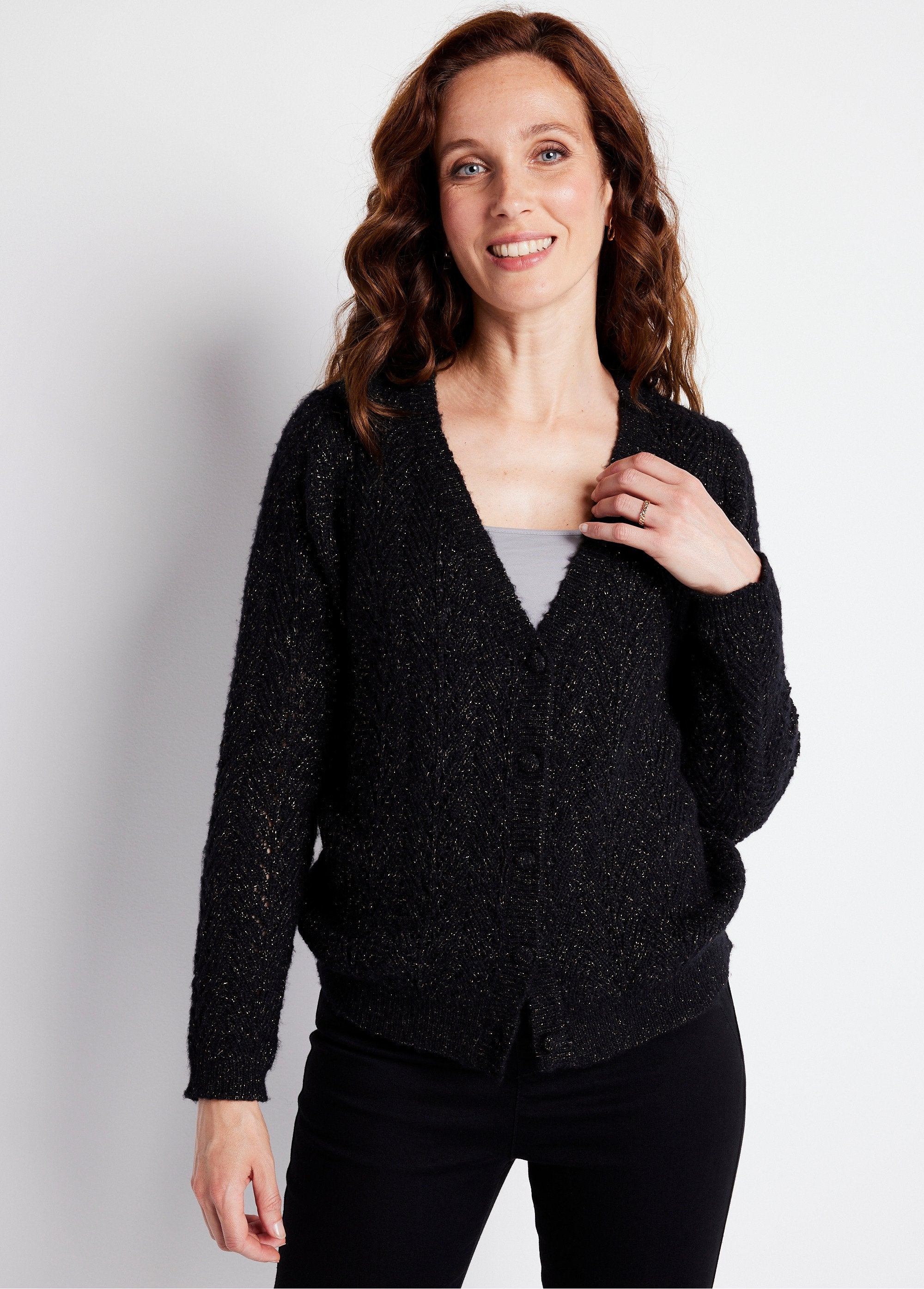 Gilet_boutonné_avec_fibres_recyclées_Noir_FA1_slim