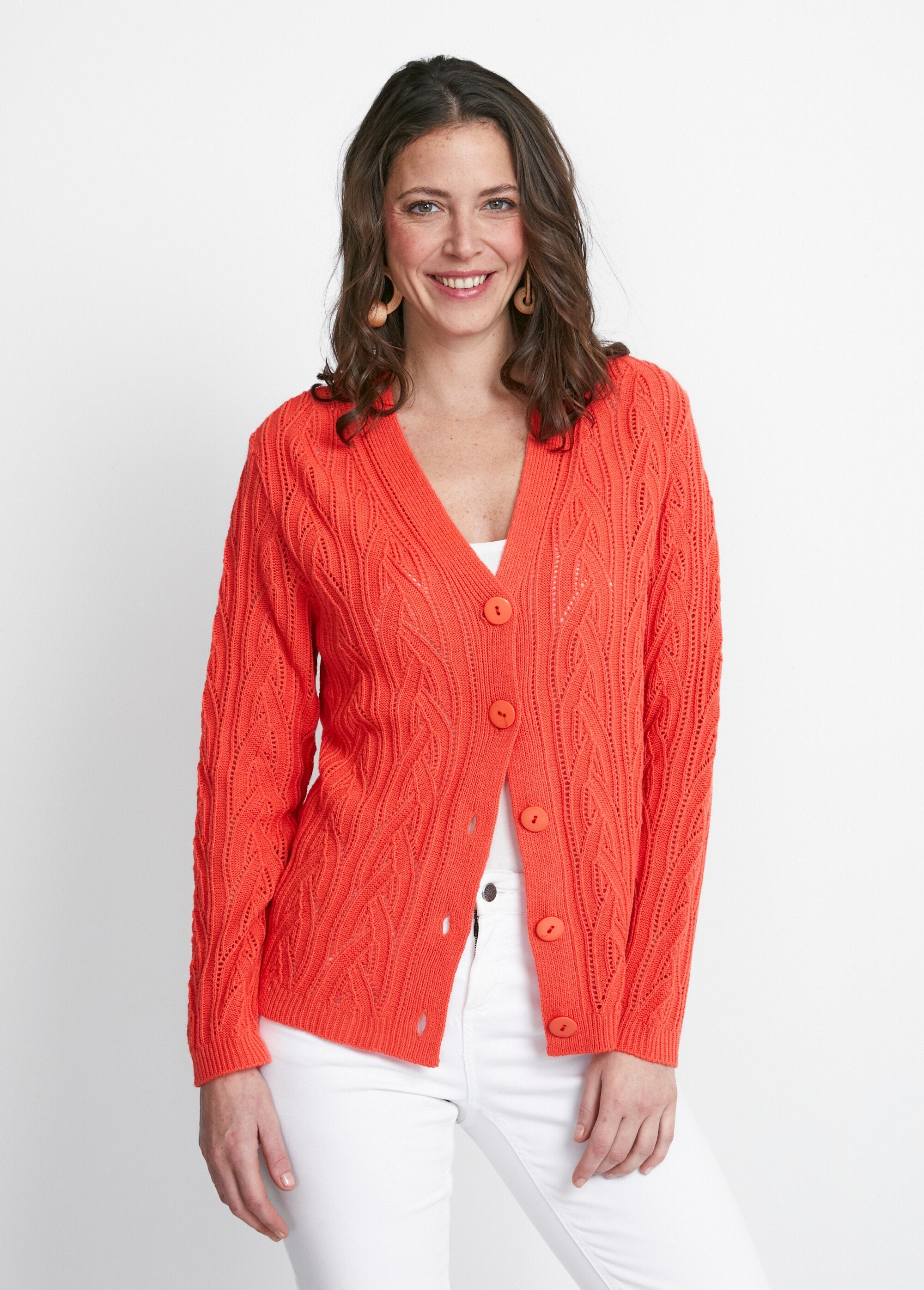 Kort_opengewerkt_vest_met_knopen_Orange_FA1_slim