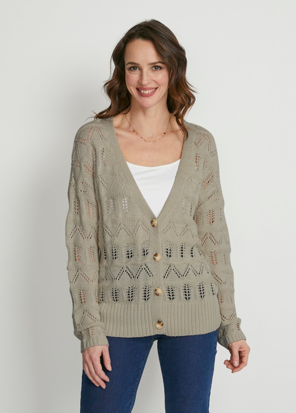short-openwork-knit-buttoned-vest-khaki-afibel