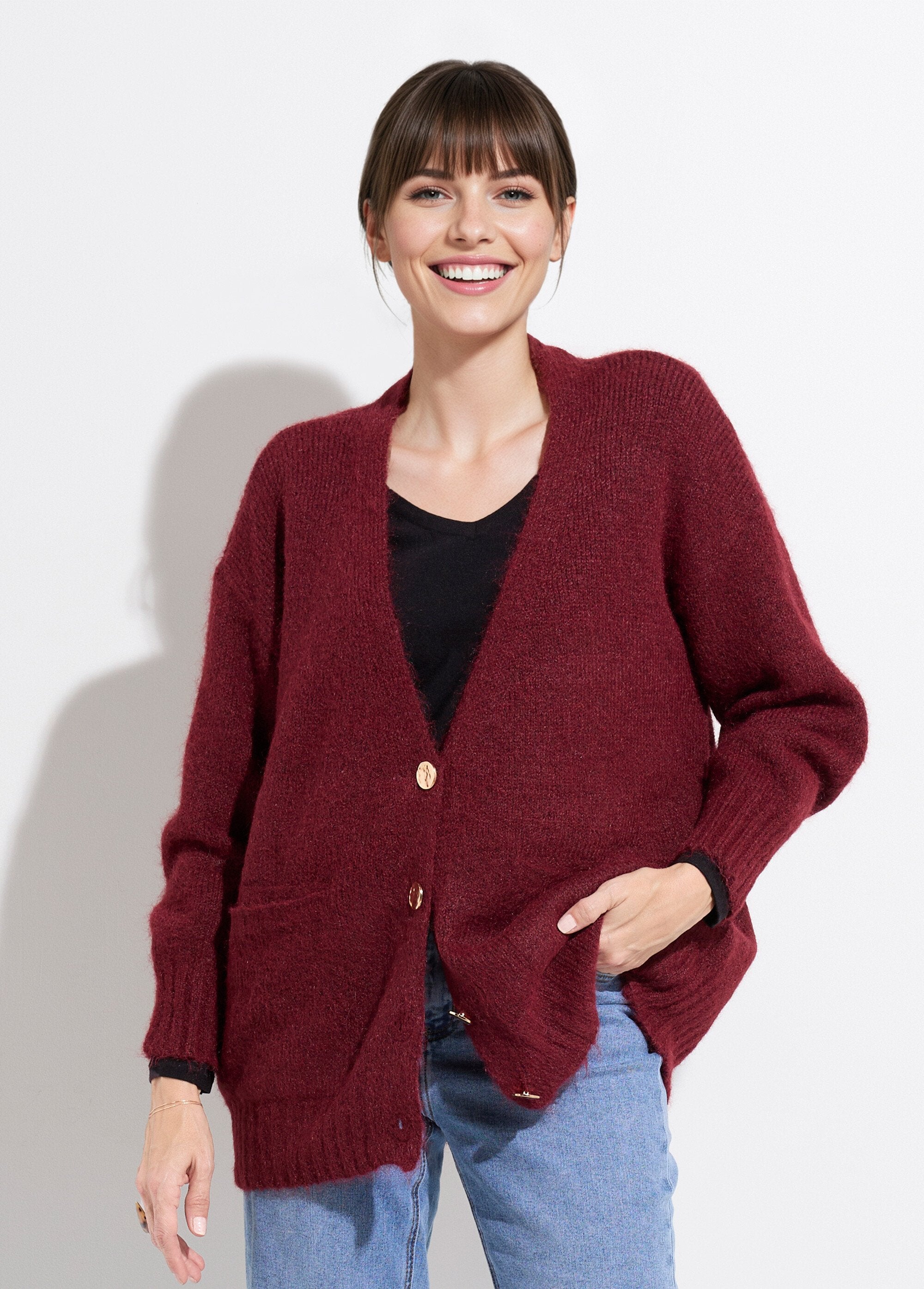 Gilet_long_chaud_avec_laine_et_boutons_métal_Bordeaux_FA1_slim