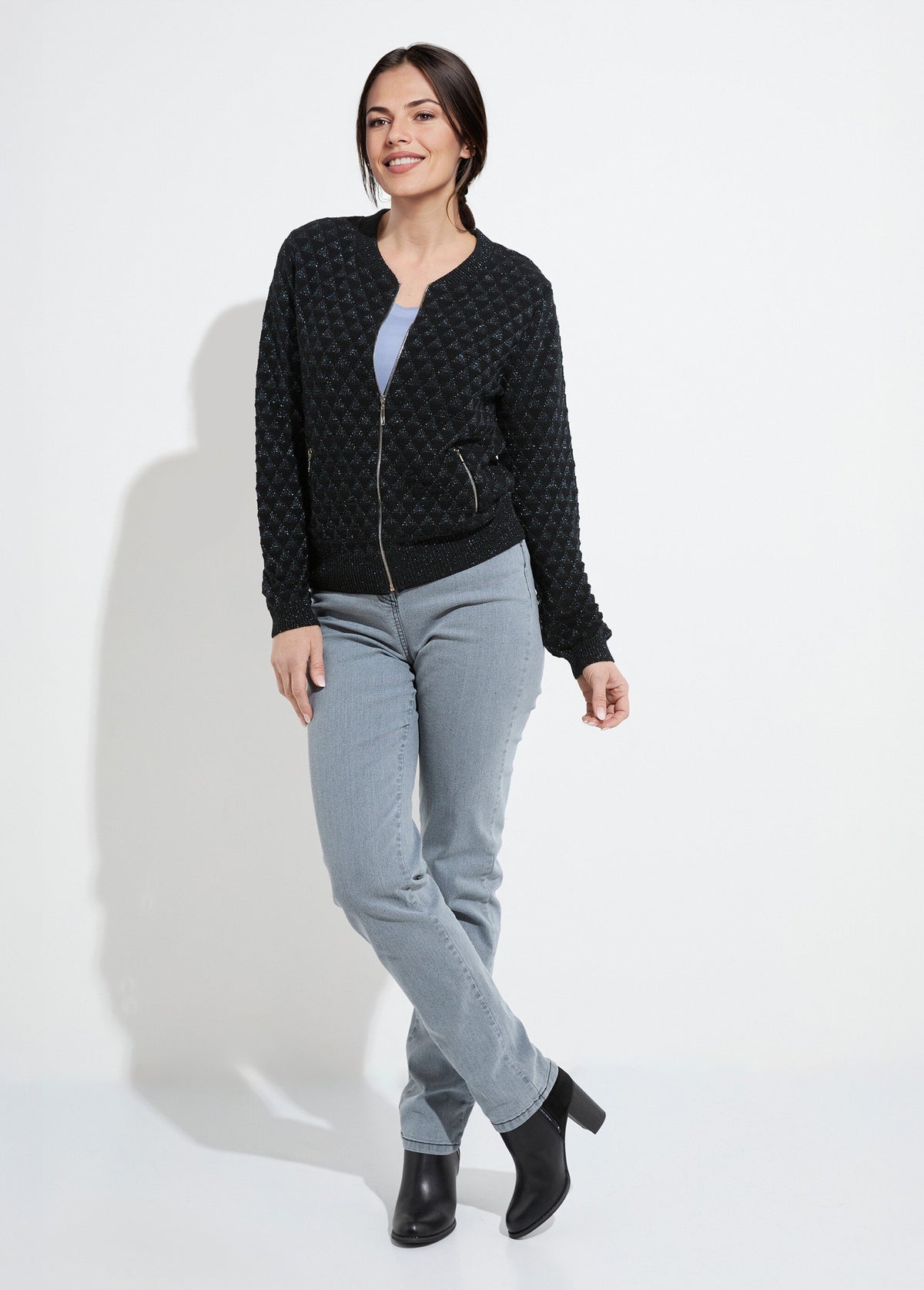 Gilet Femme Esprit Taille 38 Rouge - Occasion Très Bon État - Vêtement Décontracté