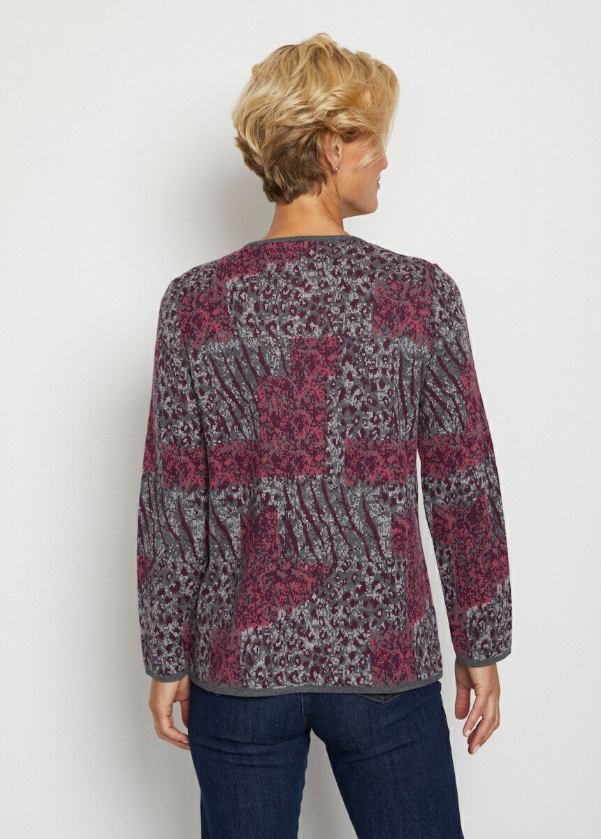 Cardigan_met_luipaardjacquard_en_rits_halflang_Grijze_en_zwarte_bessen_DO1_slim