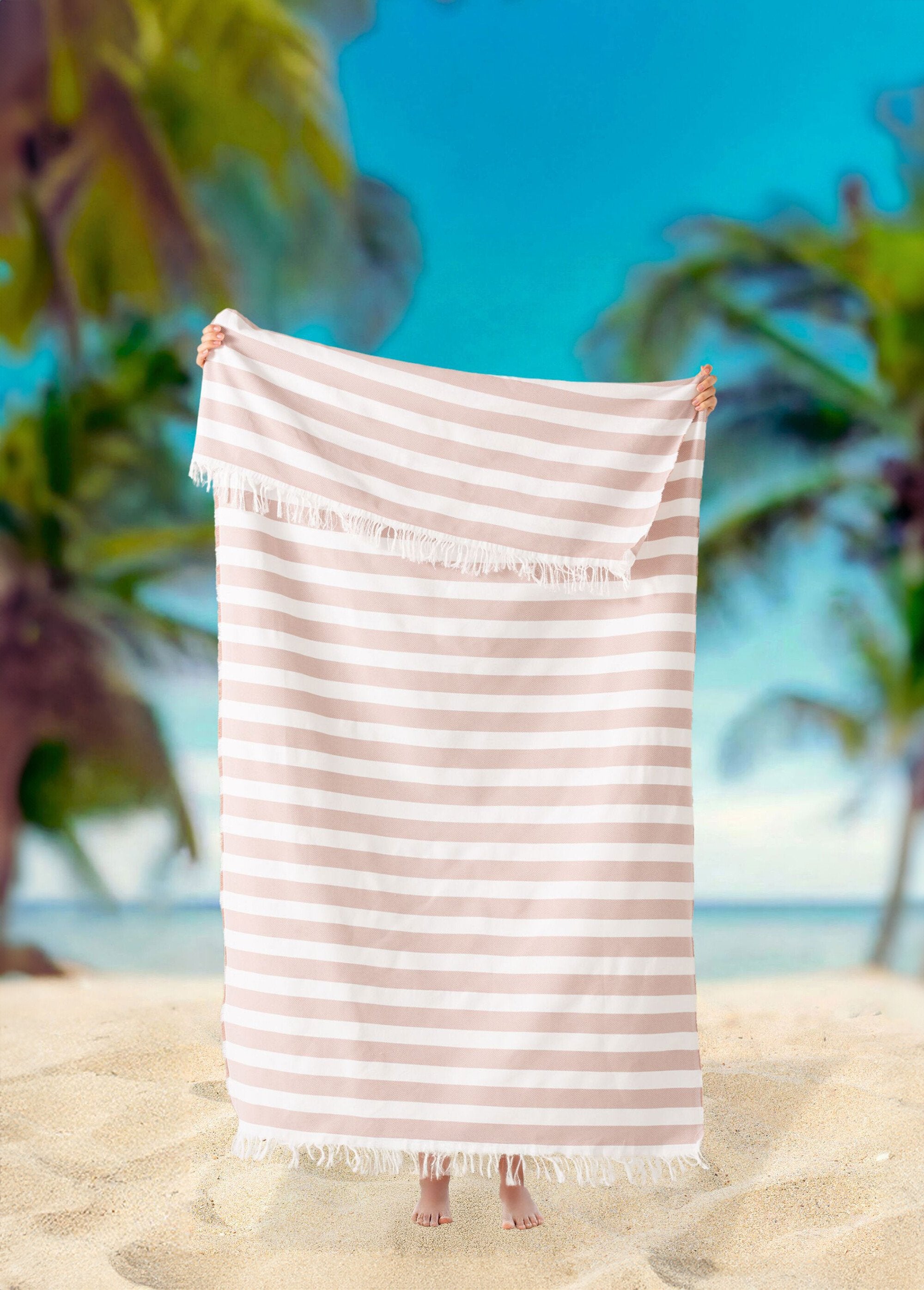 Grote_gestreepte_katoenen_strandfouta_Raye_marron_DE4_slim